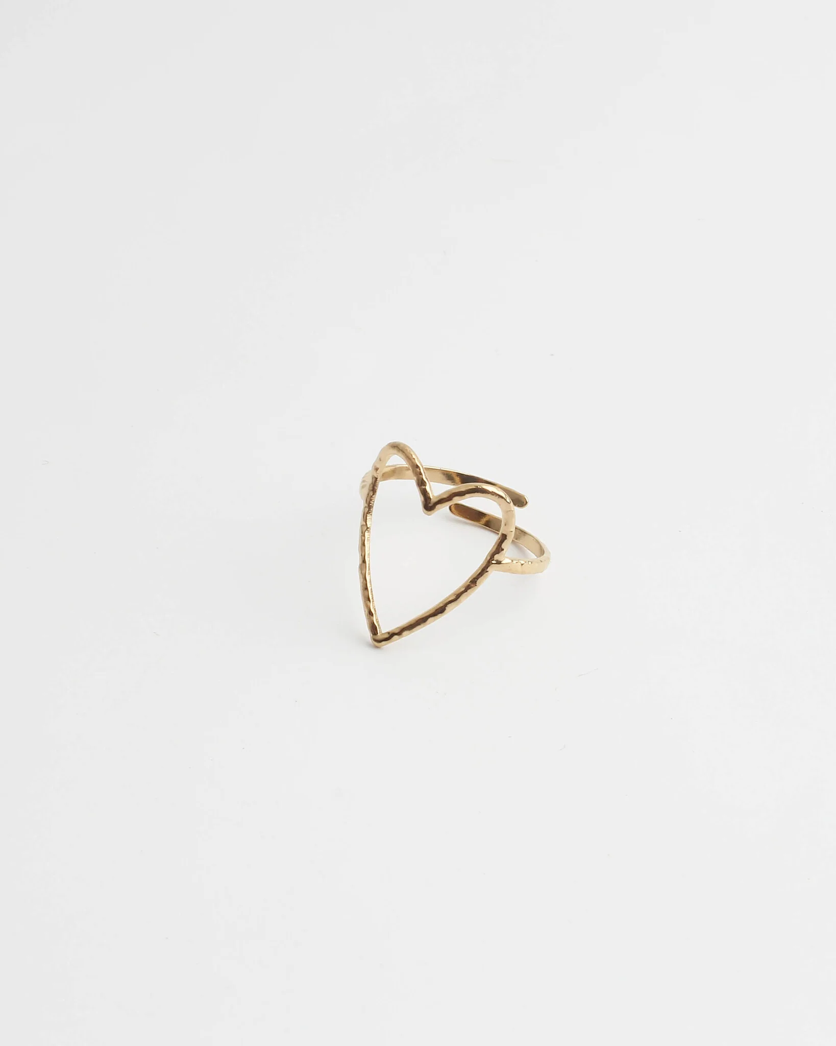 Amoureux - Ring - Stainless Steel - Verstelbaar