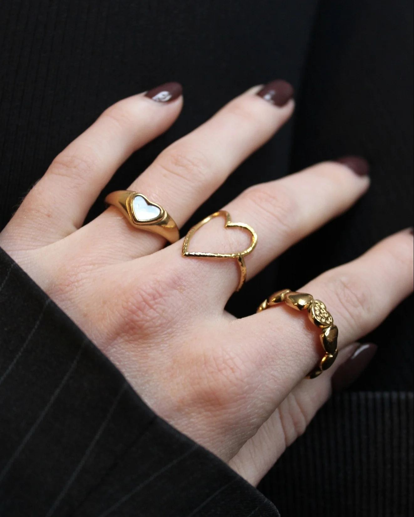 Amoureux - Ring - Stainless Steel - Verstelbaar - Image 2