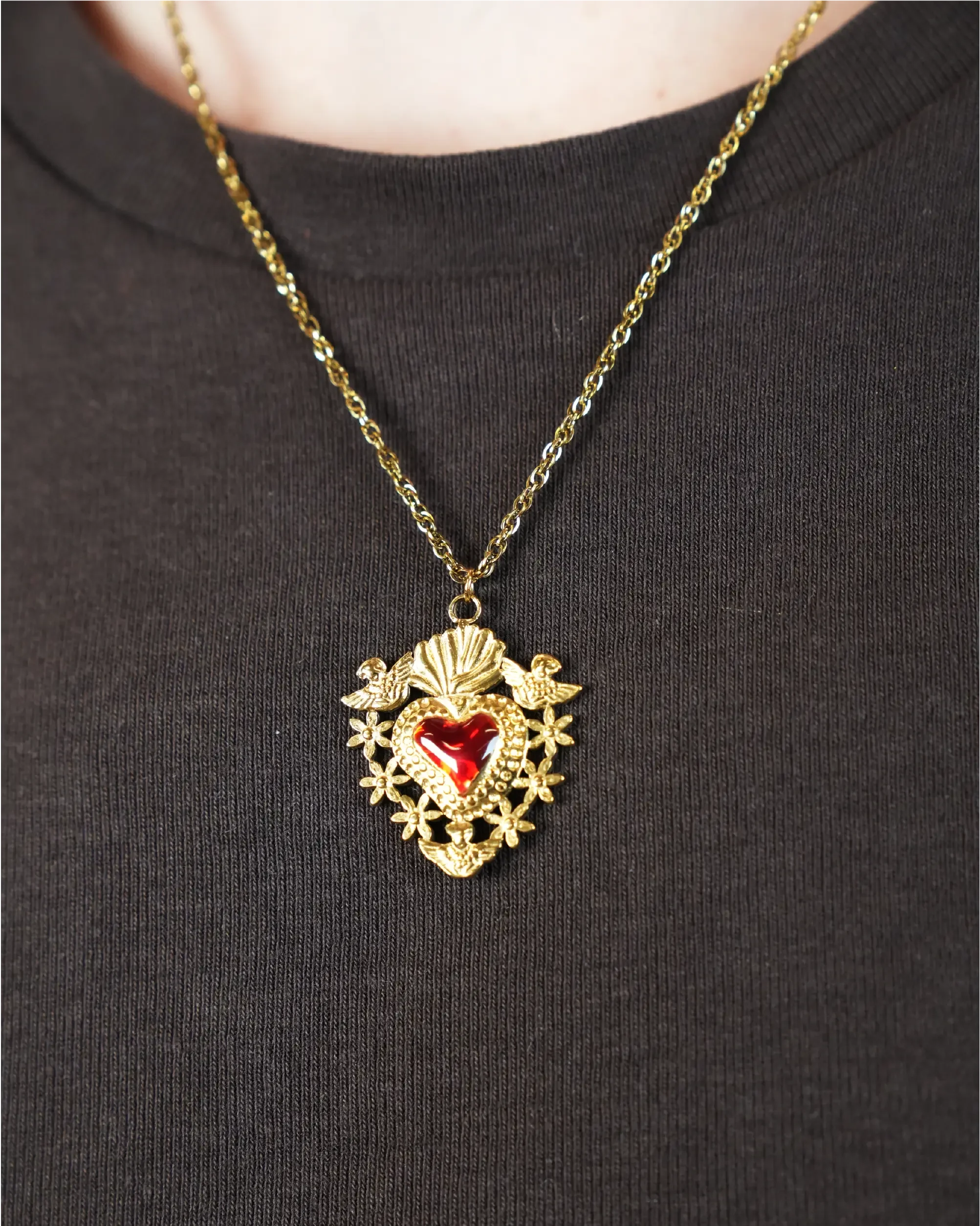 Beating Heart - Ketting - Stainless Steel - Image 2
