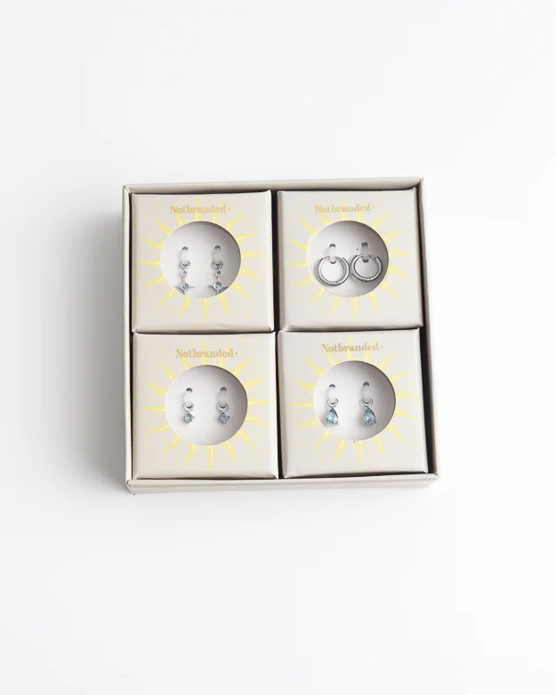 Birthstonebox - Oorbellen - Set - Stainless Steel - Image 19