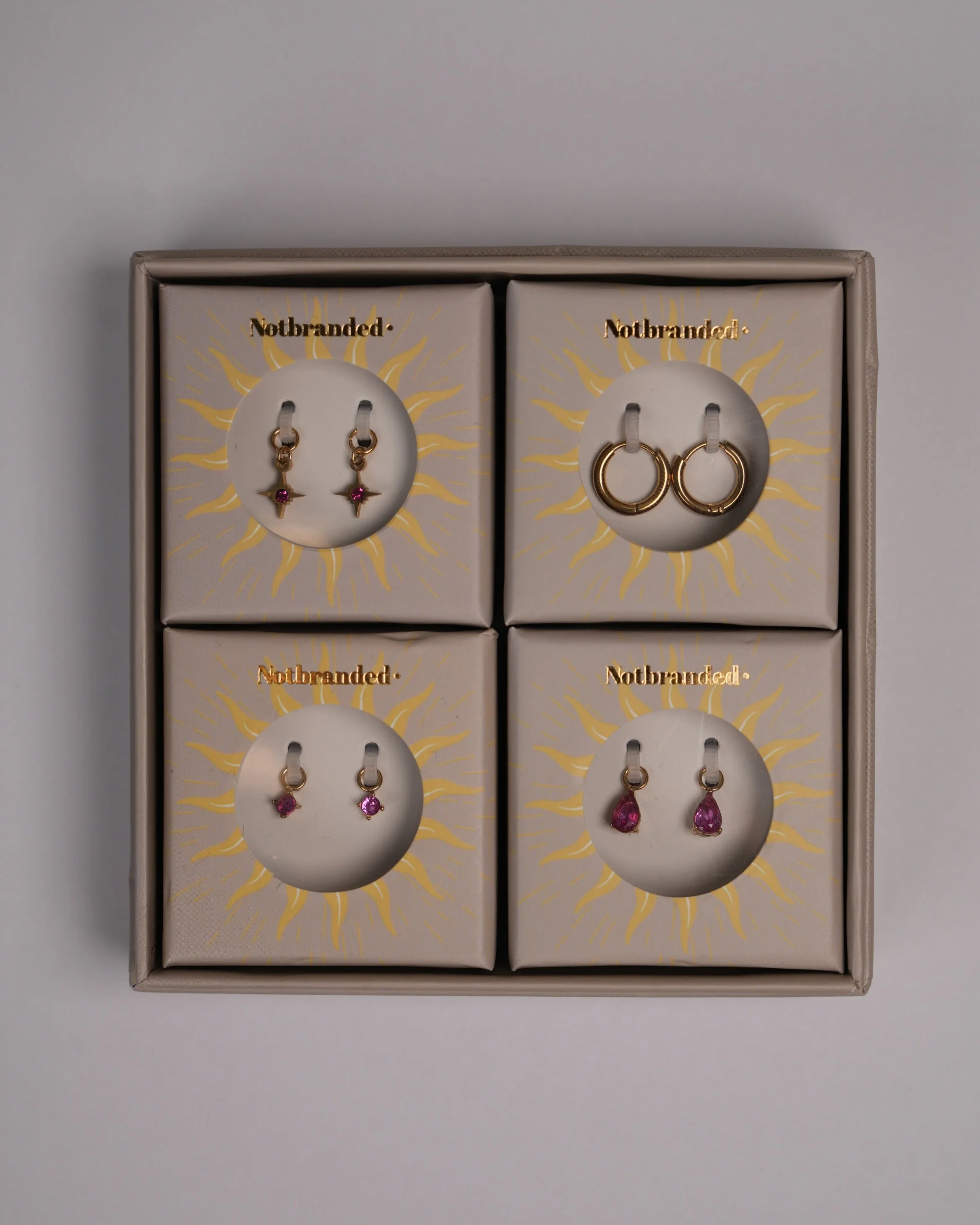 Birthstonebox - Oorbellen - Set - Stainless Steel - Image 7