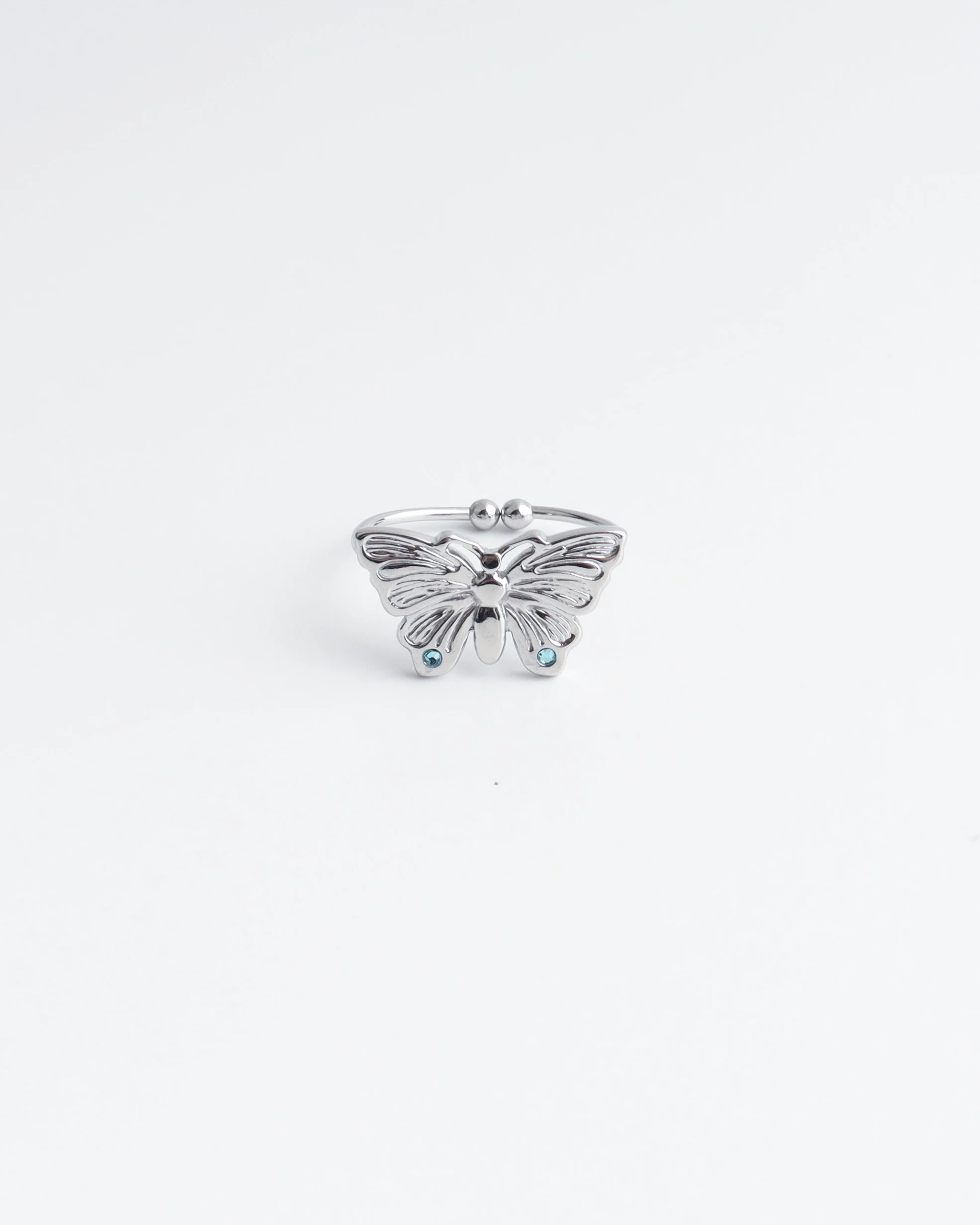 Butterfly - Ring - Stainless Steel - Verstelbaar - Image 3