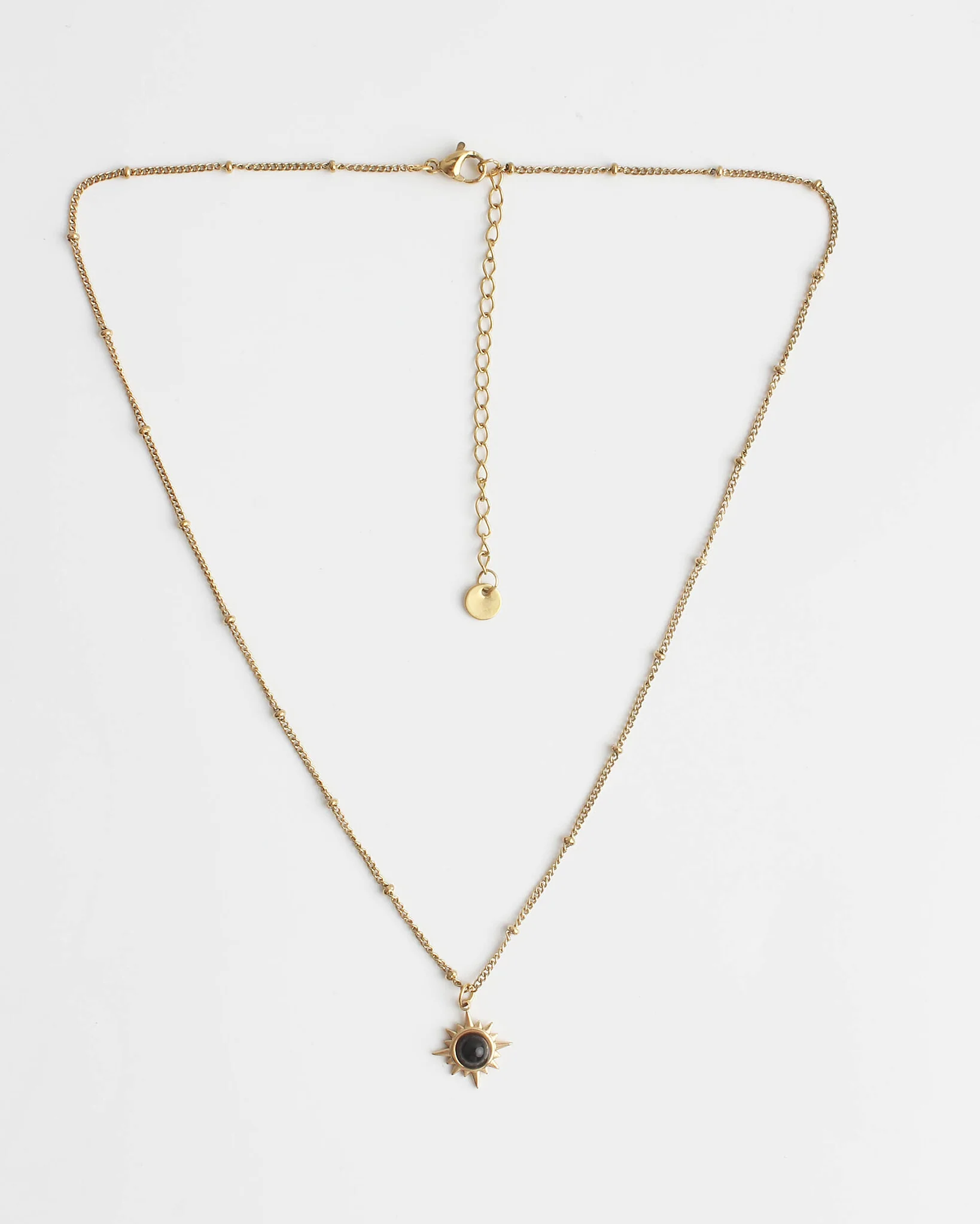 Chasing the sun - Ketting - Natuursteen - Stainless Steel - Image 3