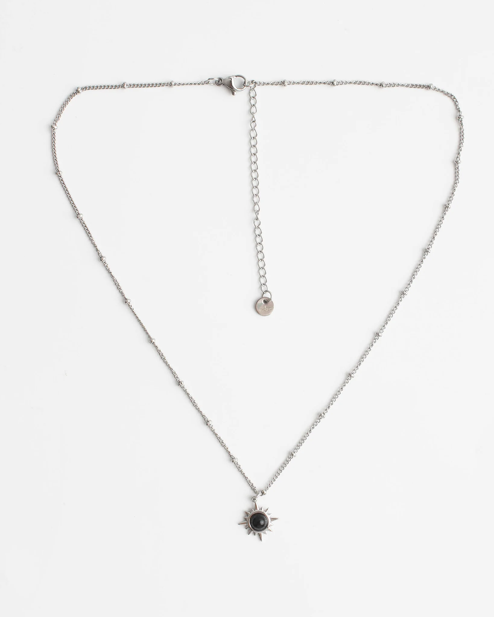 Chasing the sun - Ketting - Natuursteen - Stainless Steel - Image 6