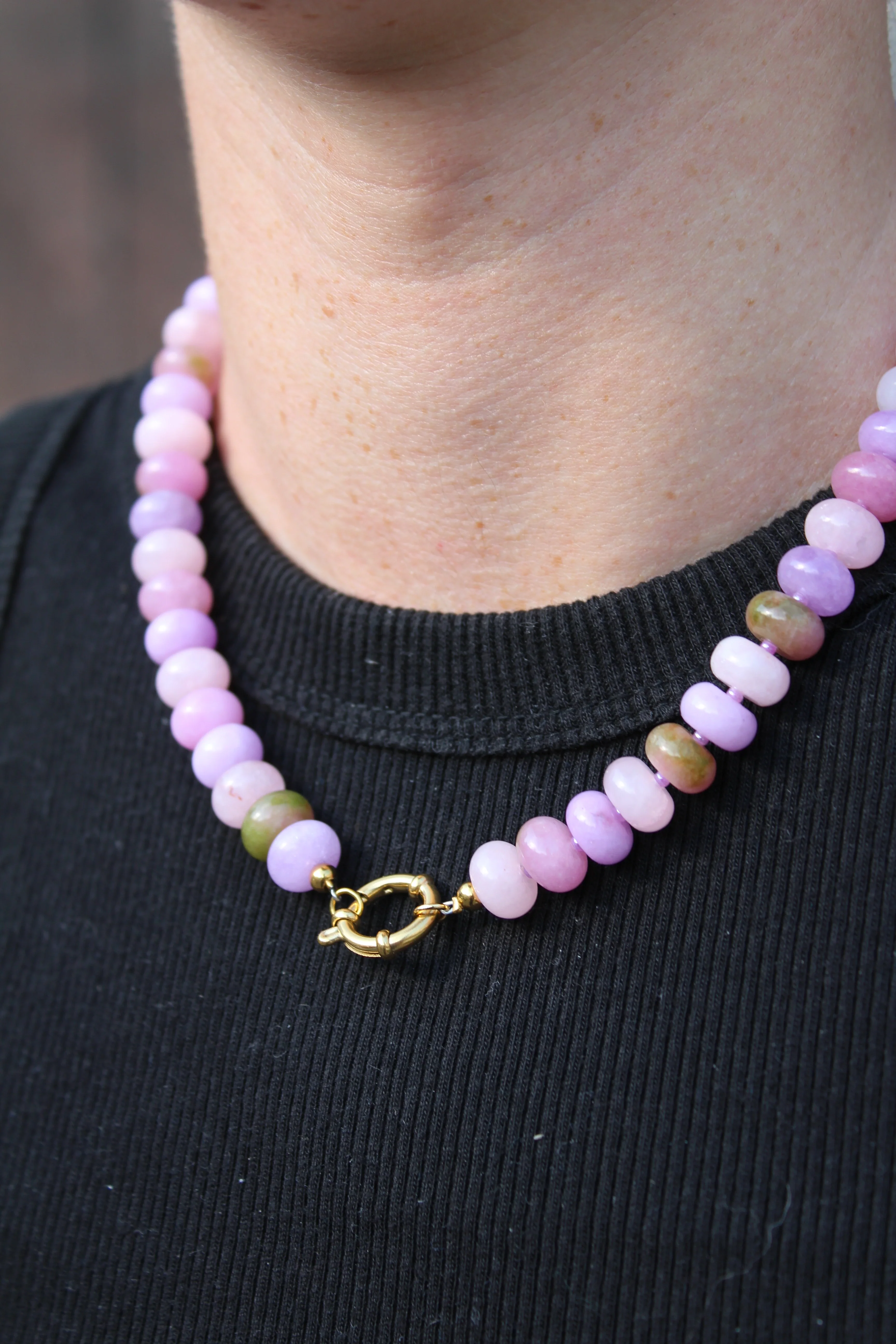 Clarisa - Ketting - Natuursteen - Stainless Steel - Image 12