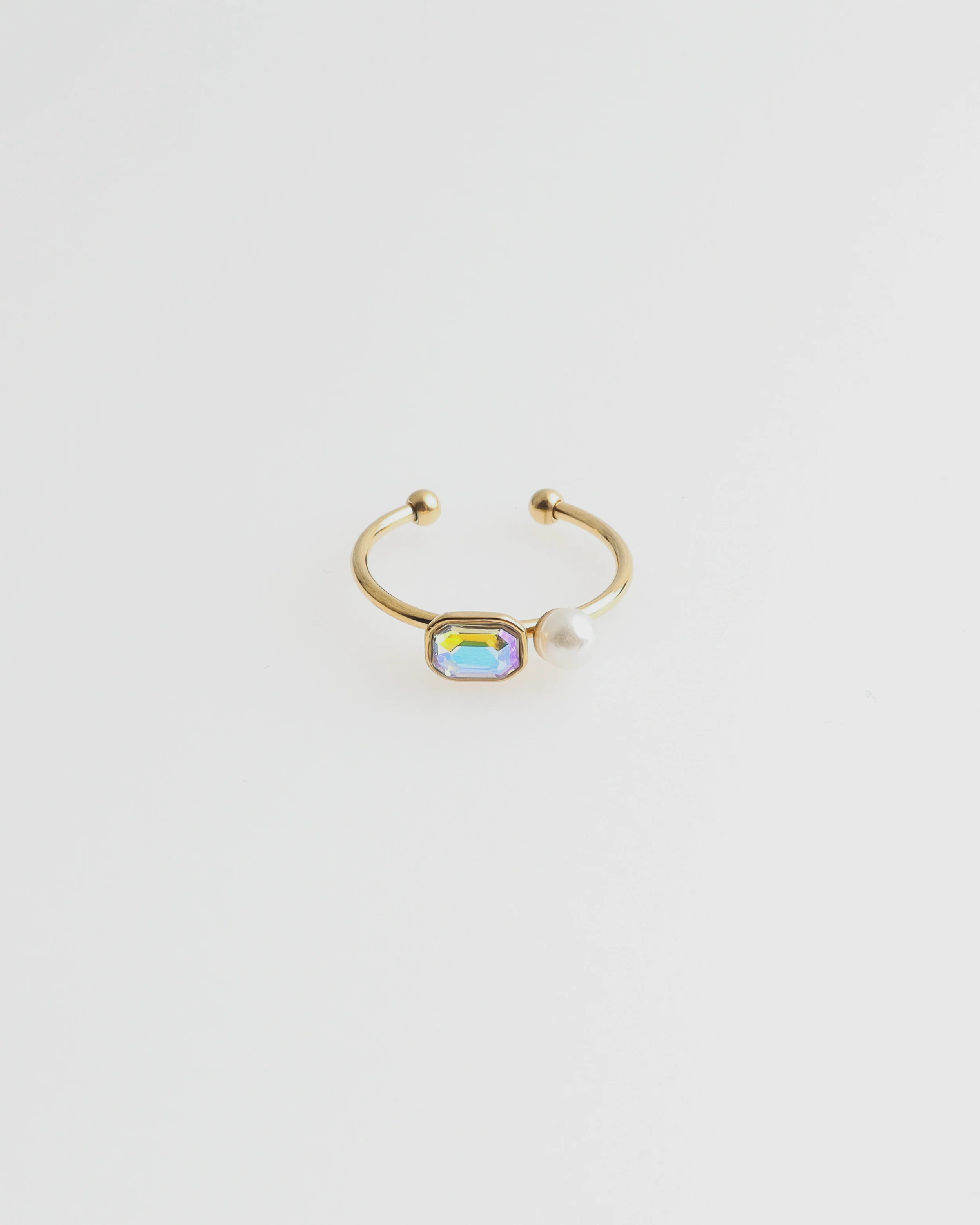 Claudette - Ring - Stainless Steel - Verstelbaar