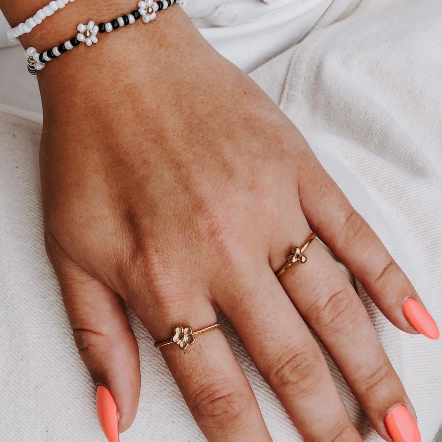 Daisy Twist - Ring - Stainless Steel - Verstelbaar - Image 2