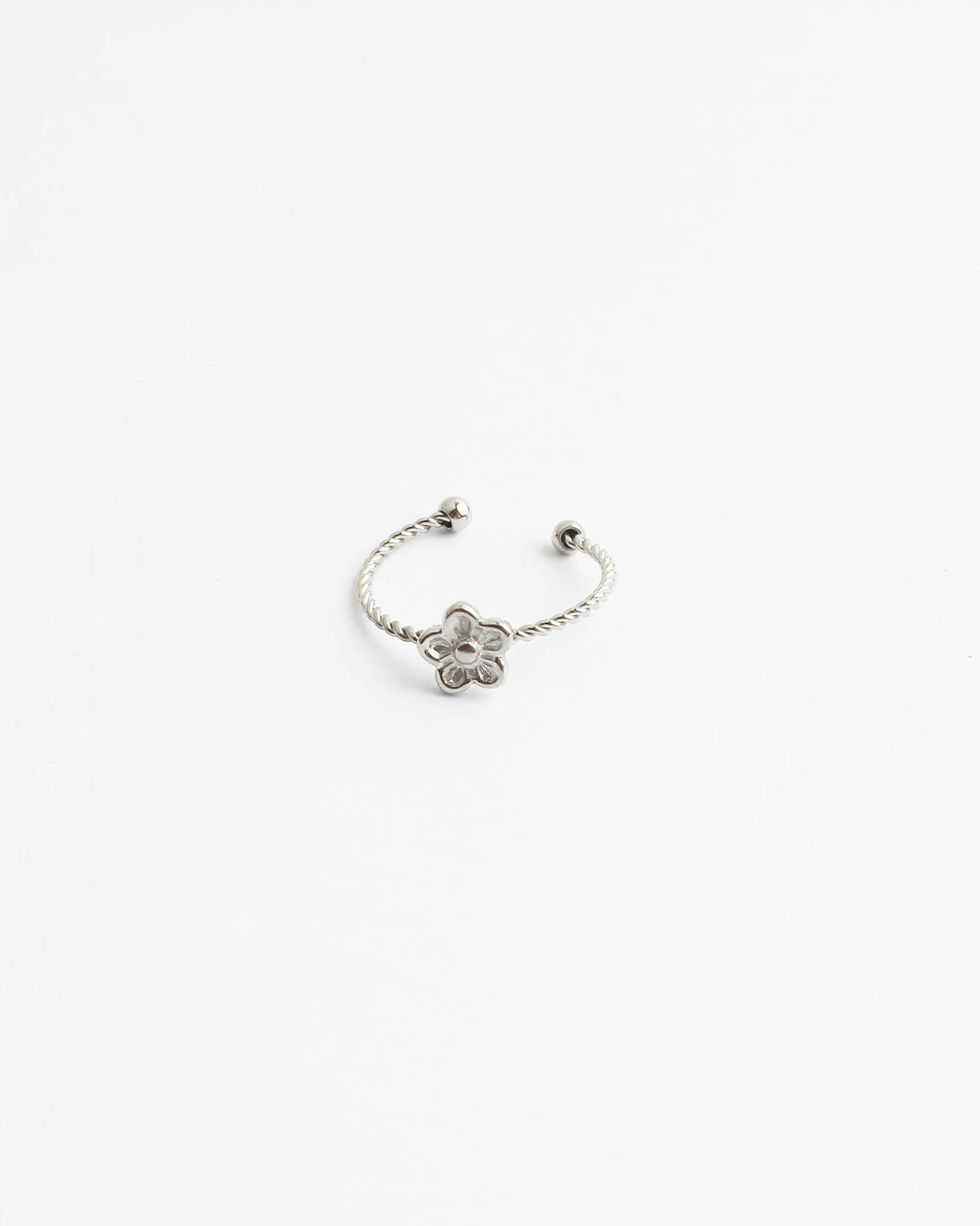 Daisy Twist - Ring - Stainless Steel - Verstelbaar - Image 3
