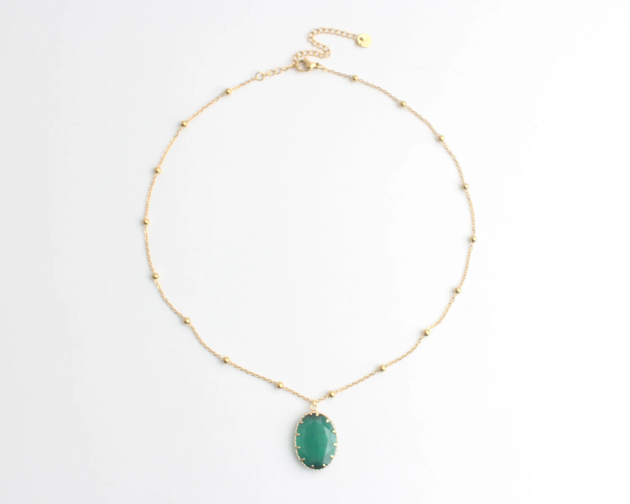 Darla - Ketting - Natuursteen - Stainless Steel - Image 3