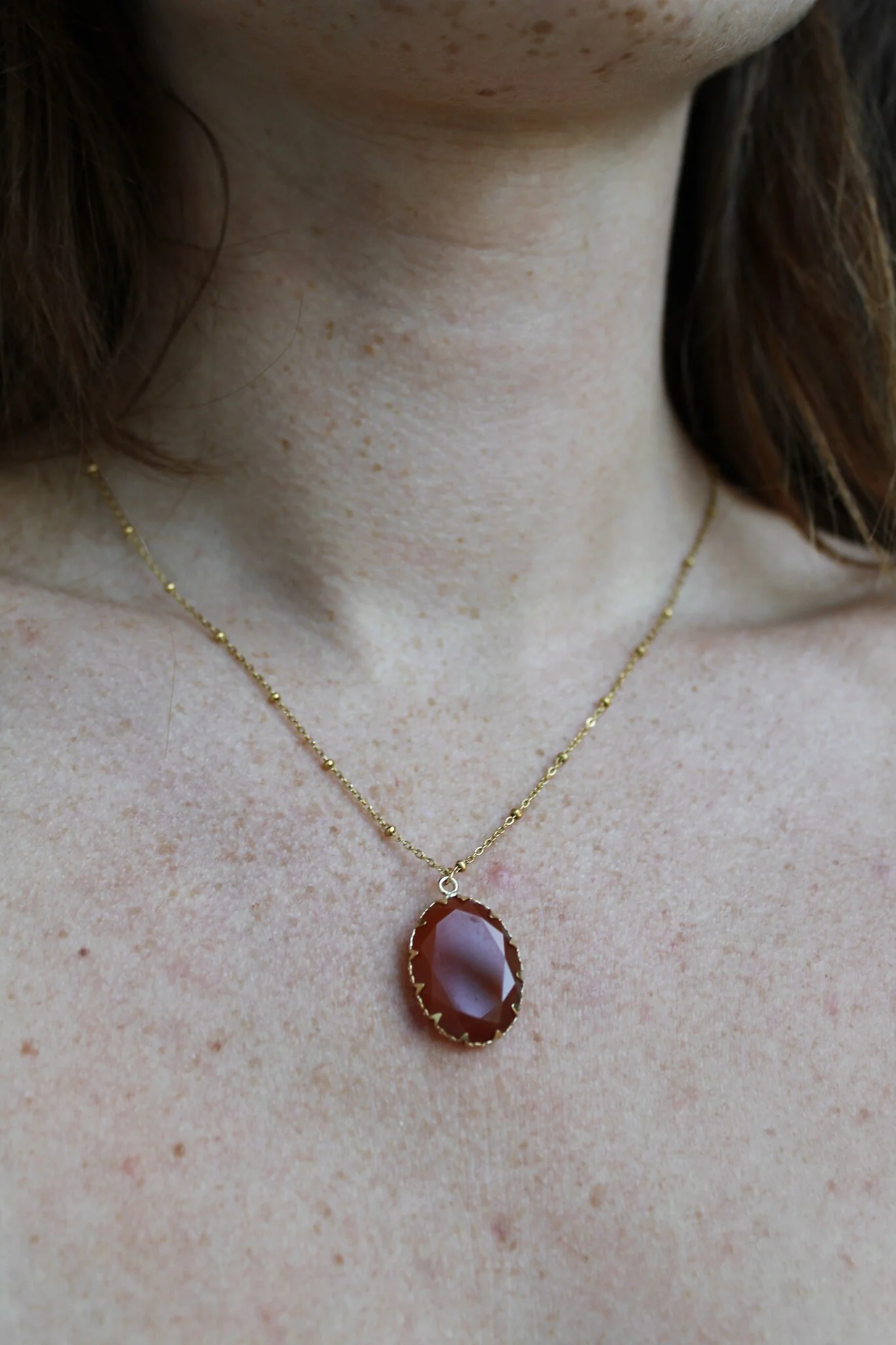 Darla - Ketting - Natuursteen - Stainless Steel - Image 8