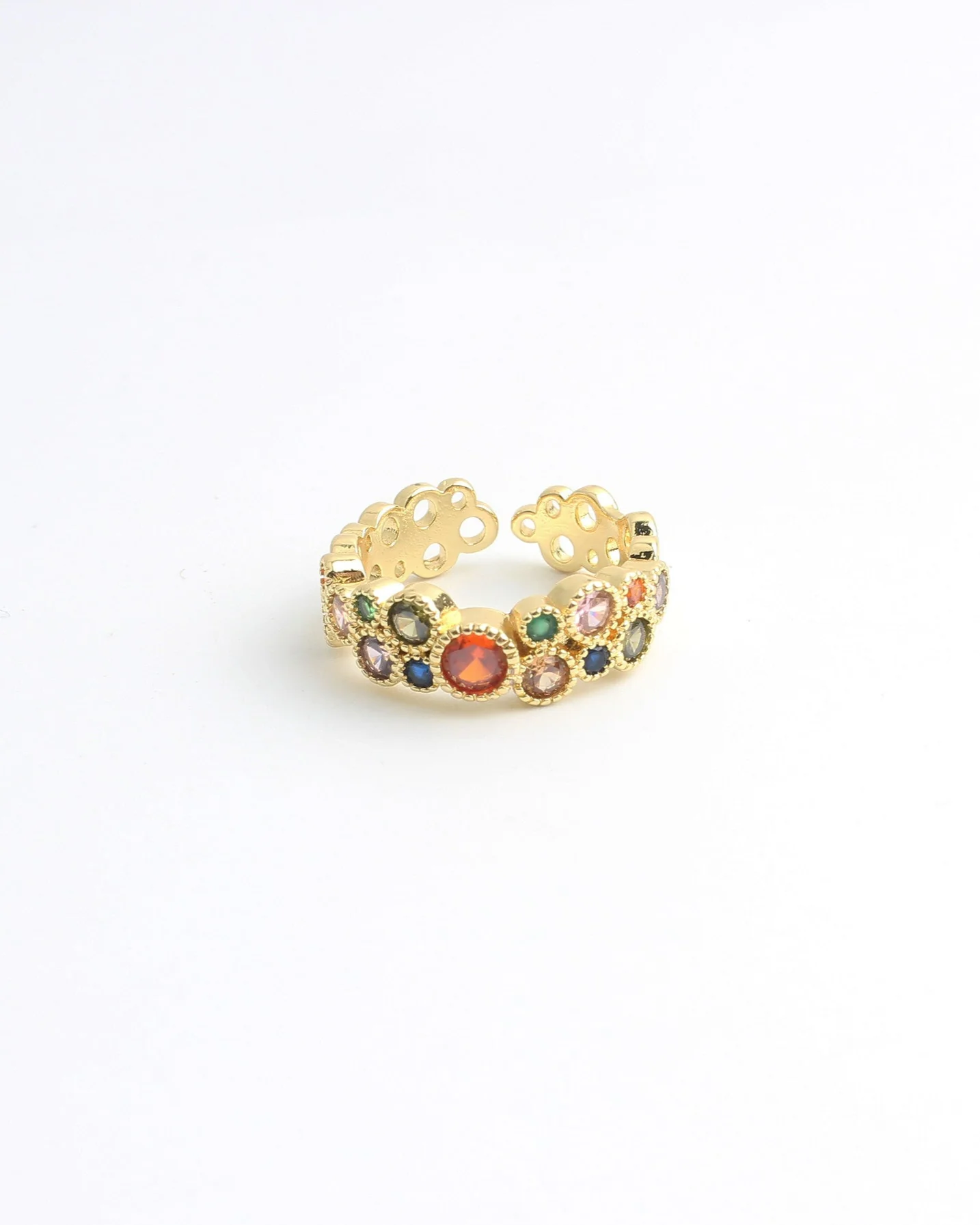 Davide - Ring - verguld