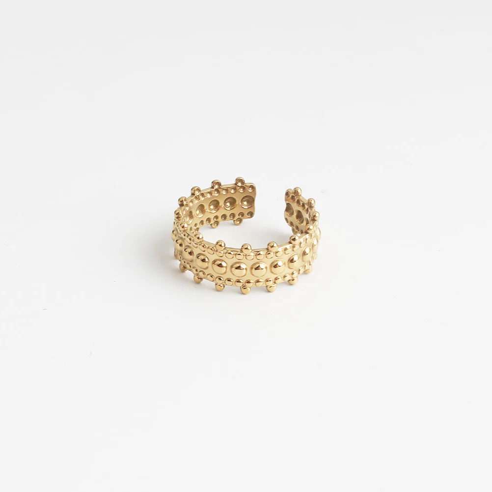 Delilah - Ring - Stainless Steel - Verstelbaar