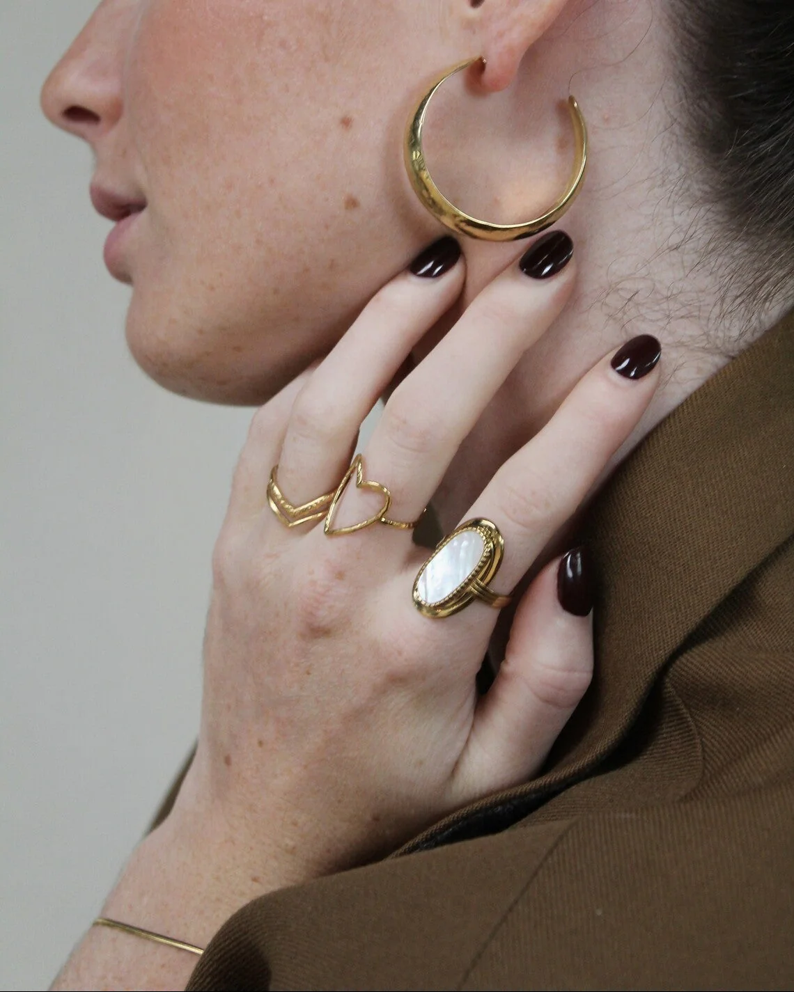 Double Wave - Ring - Stainless Steel - Verstelbaar - Image 2