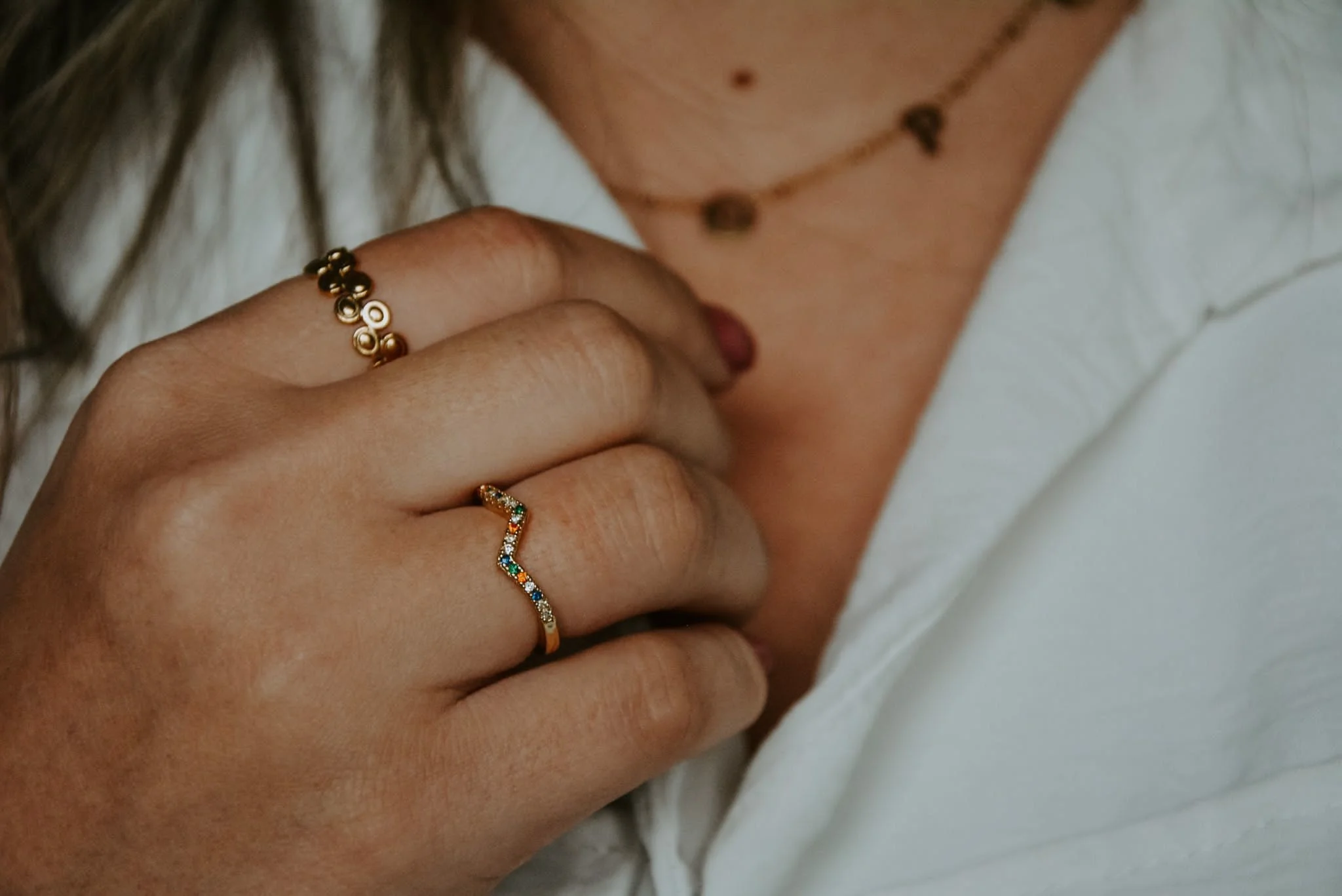 Ellinor - Ring - Stainless Steel - Verstelbaar - Image 2