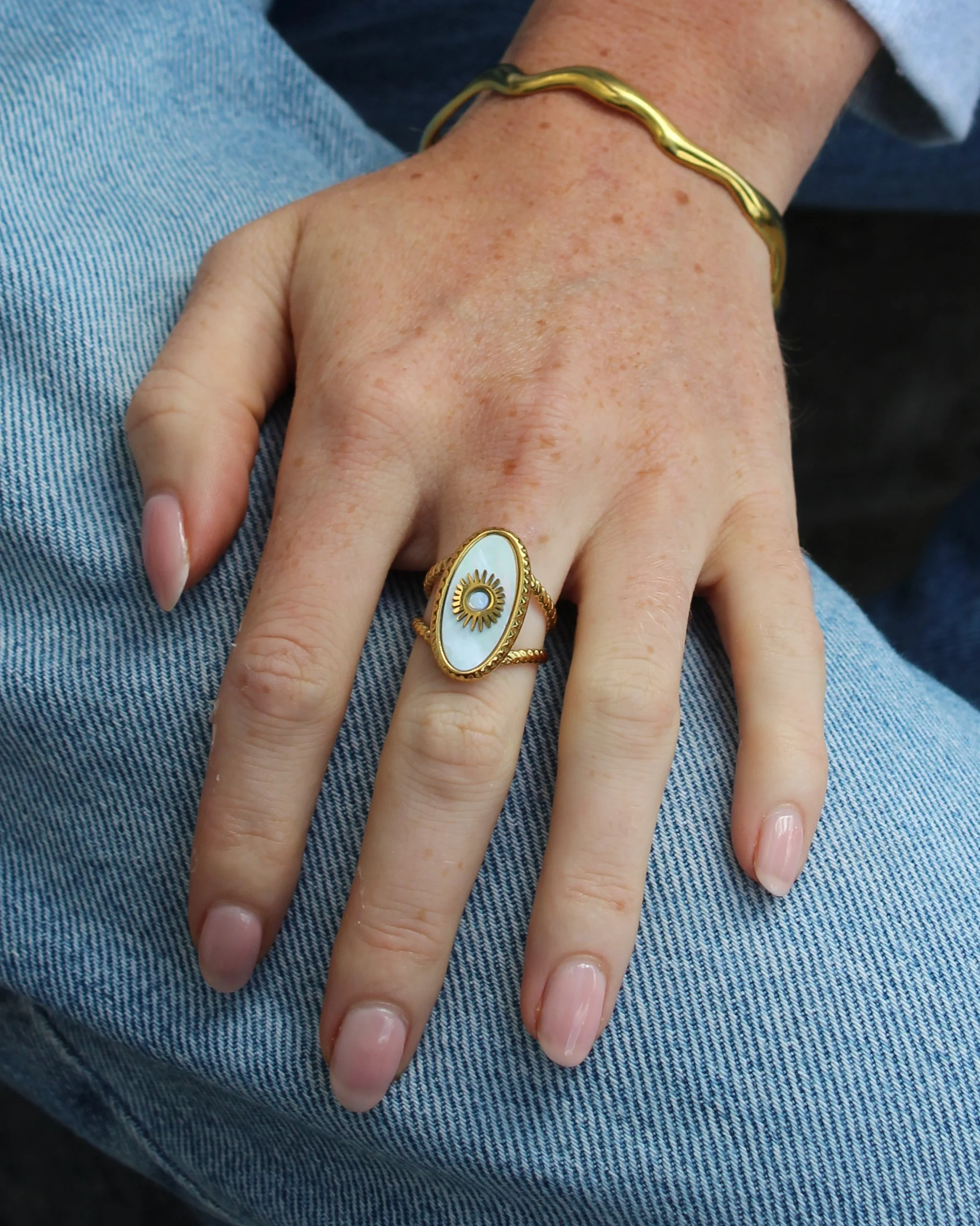 Eterna - Ring - Stainless Steel - Verstelbaar - Image 2