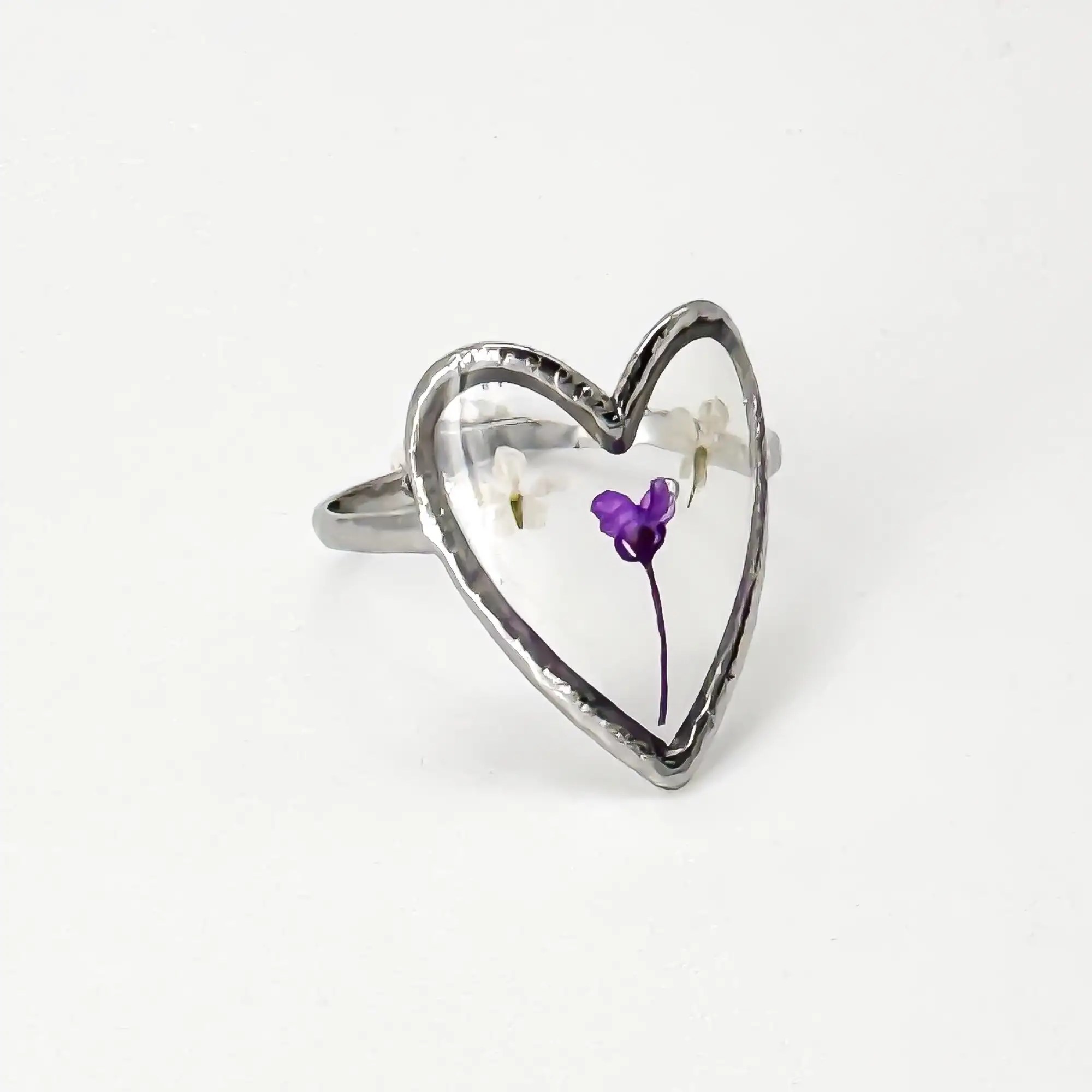 Fiore e amore - Ring - Stainless Steel - Verstelbaar - Image 7