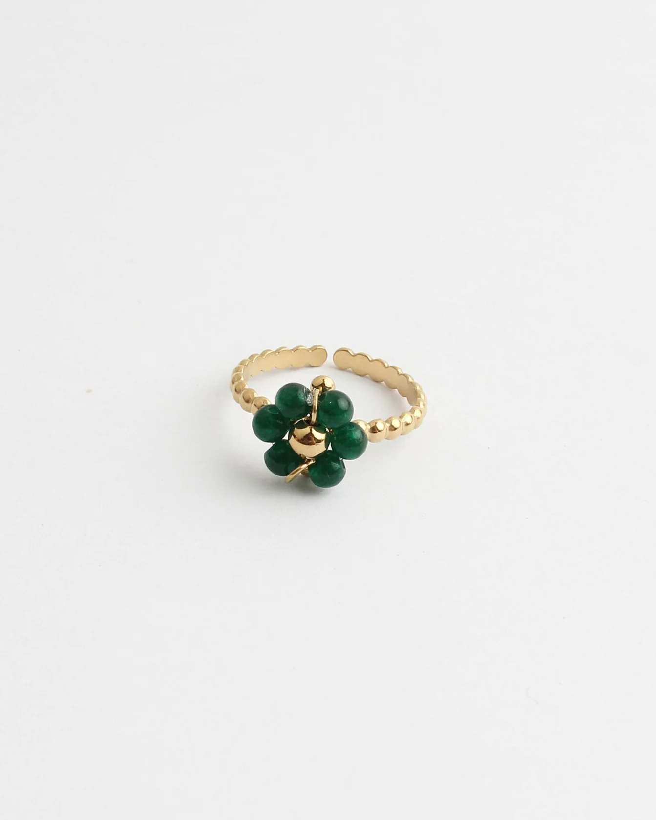 Fleurine - Ring - Stainless Steel - Verstelbaar - Image 5