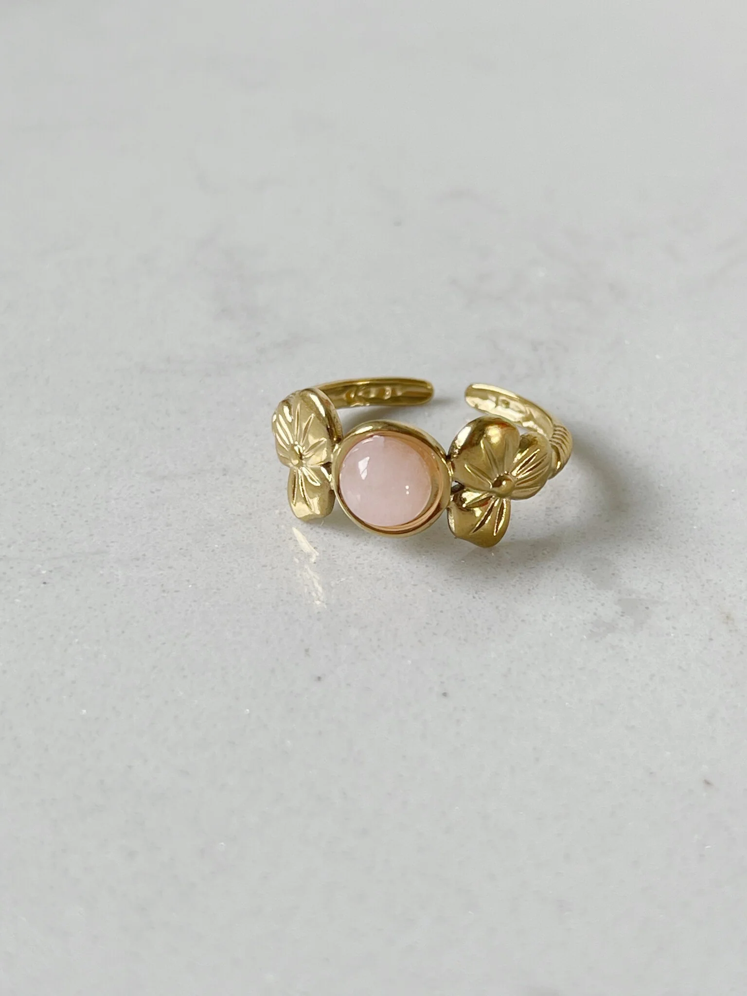 Flower Petal - Ring - Stainless Steel - Verstelbaar - Image 10