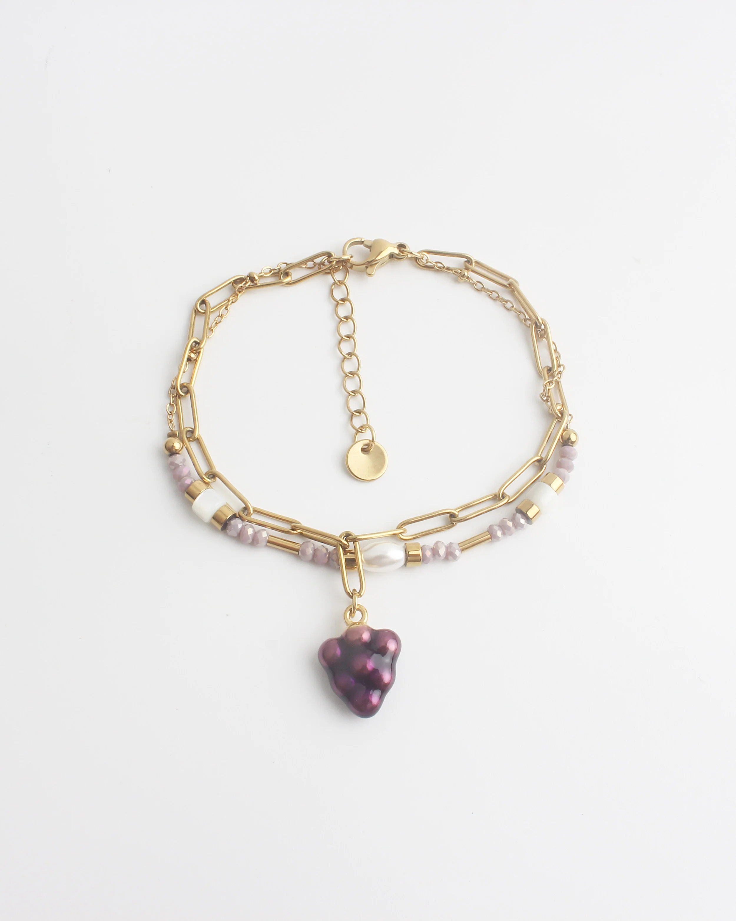 Fruity Grape - Armband - Stainless Steel