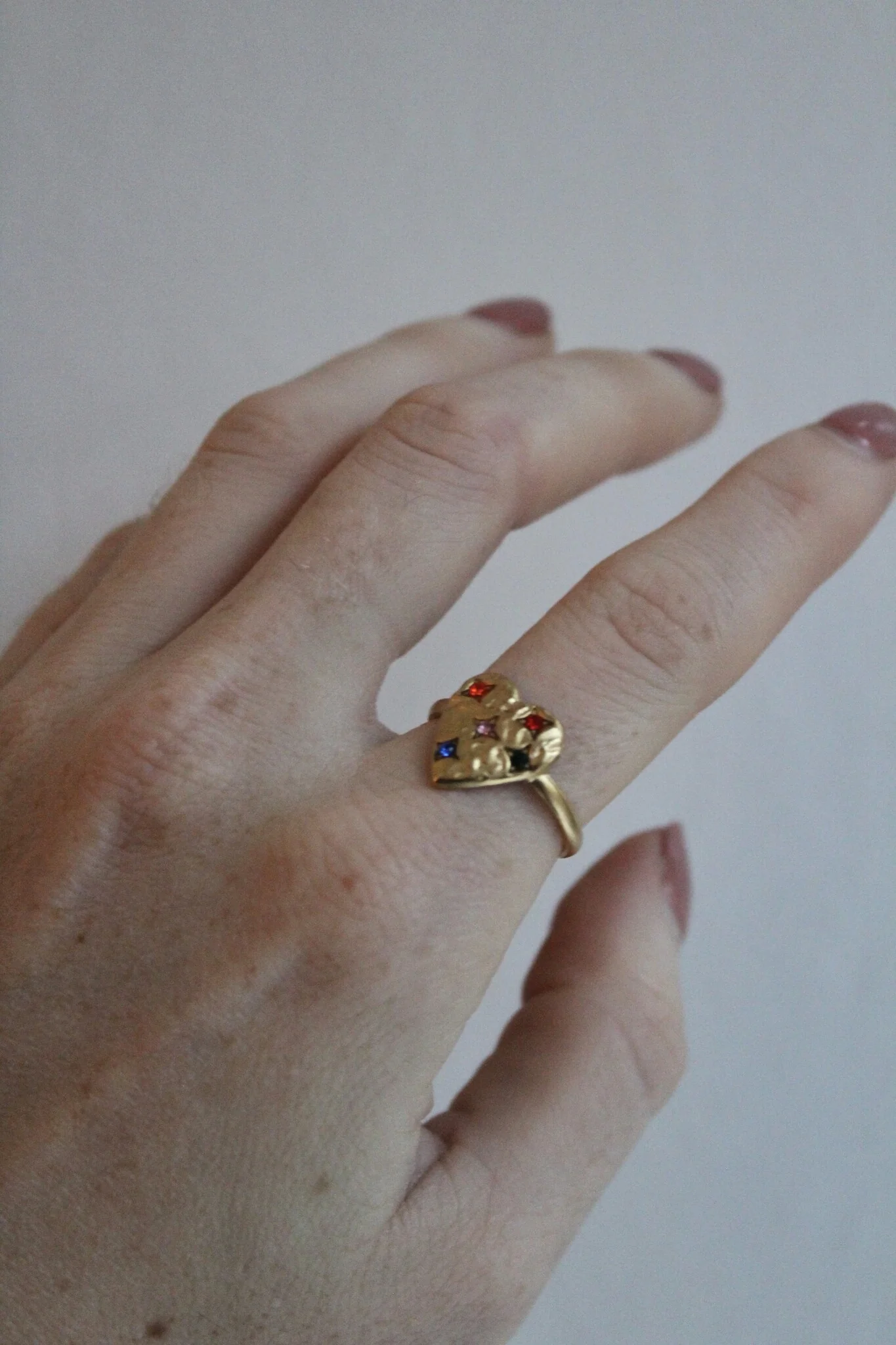 Heart - Ring - Stainless Steel - Verstelbaar - Image 2