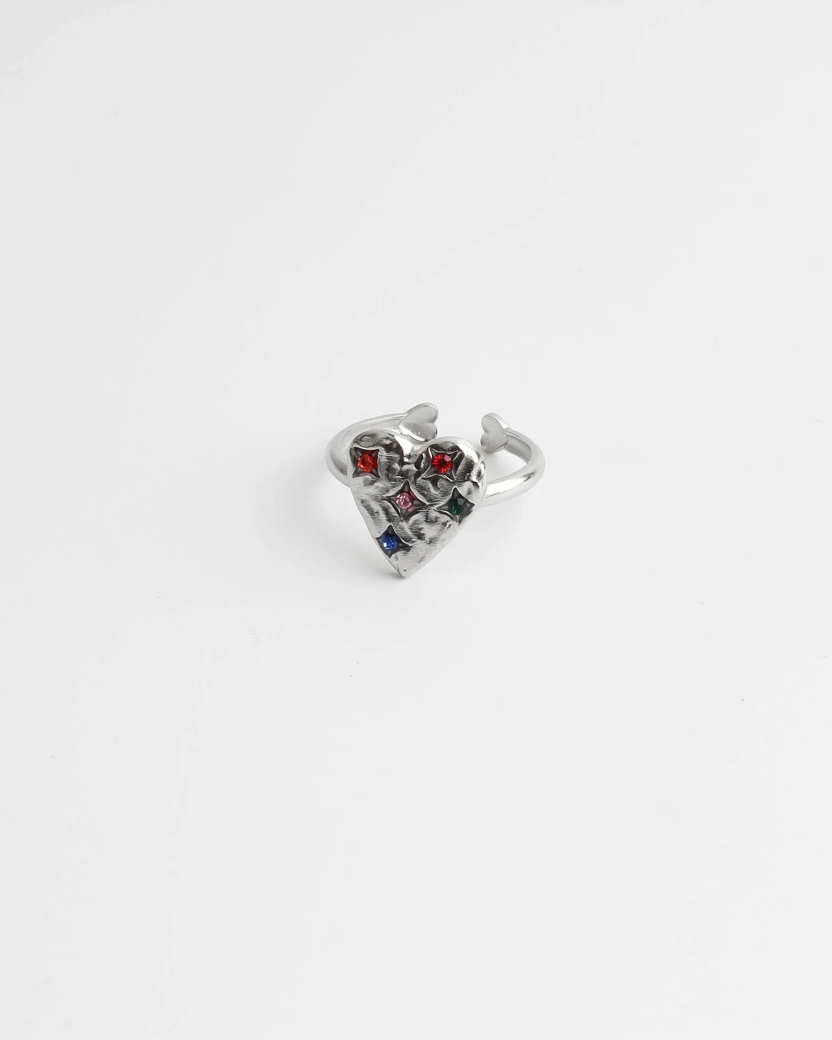 Heart - Ring - Stainless Steel - Verstelbaar - Image 3