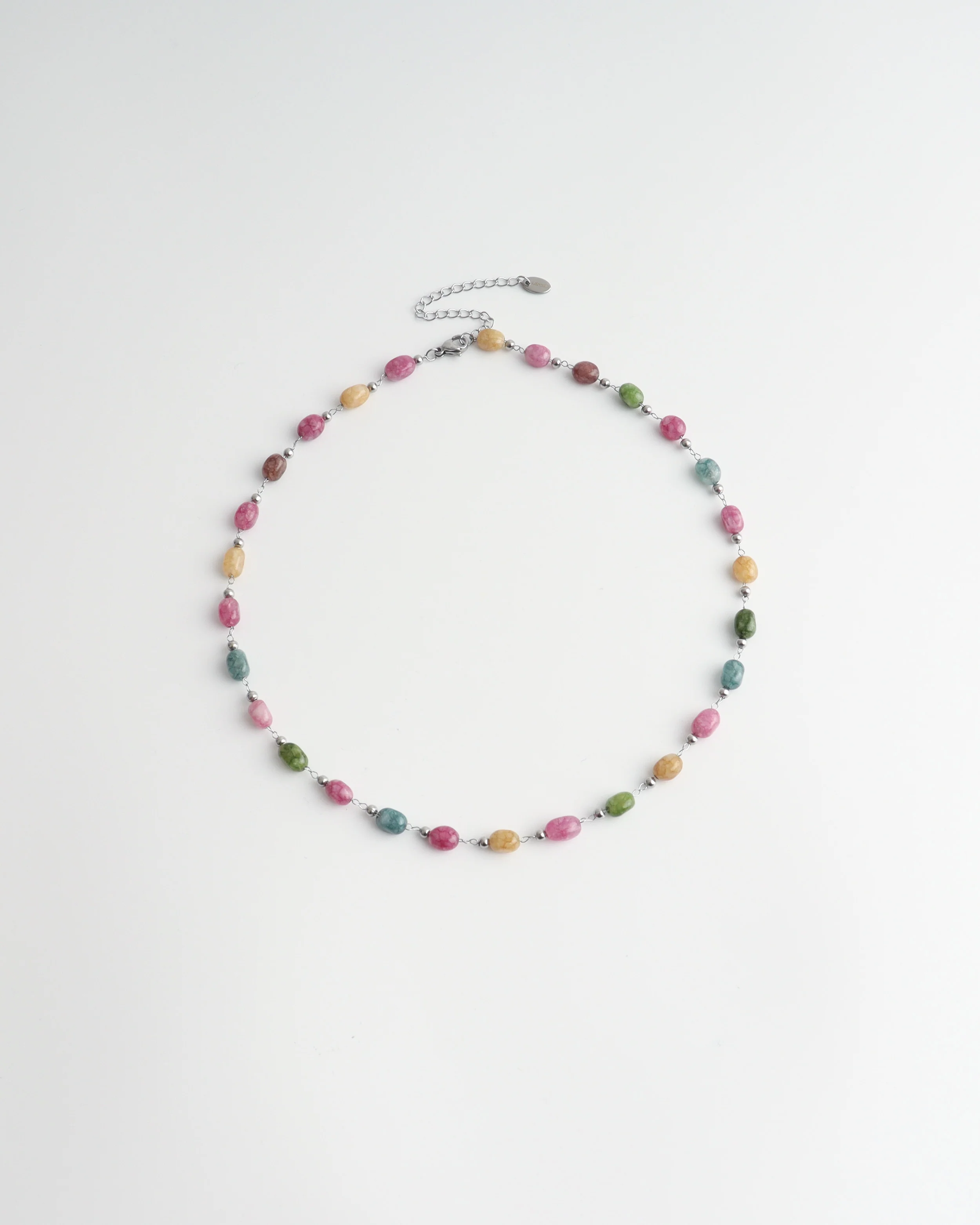 Janice - Ketting - Natuursteen - Stainless Steel - Image 3