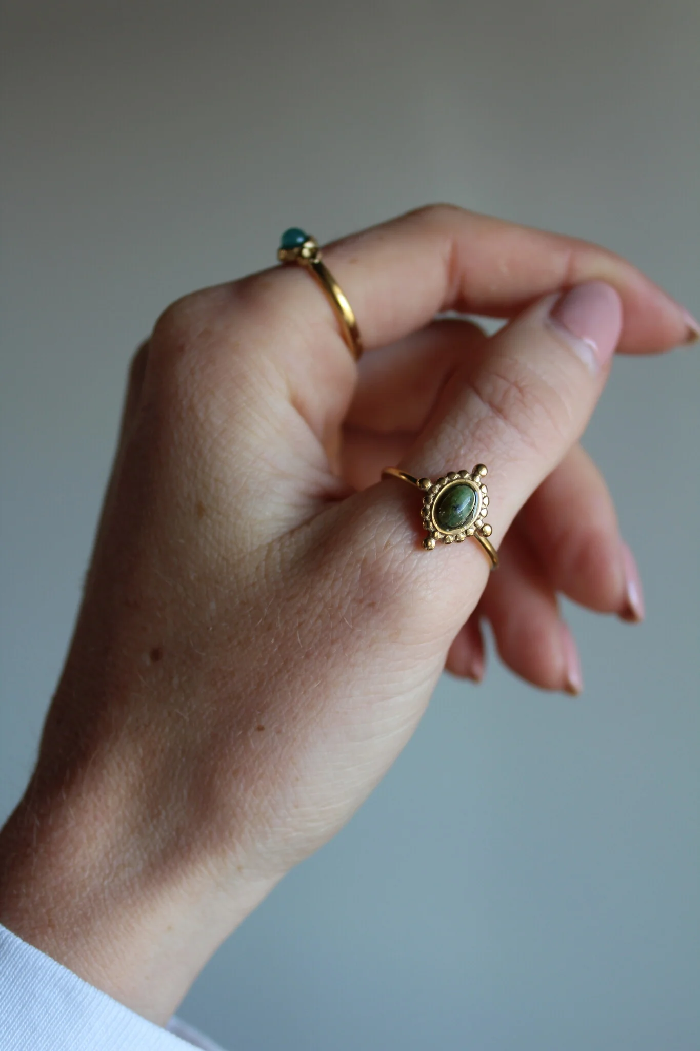 Jolene - Ring - Natuursteen - Stainless Steel - Image 2