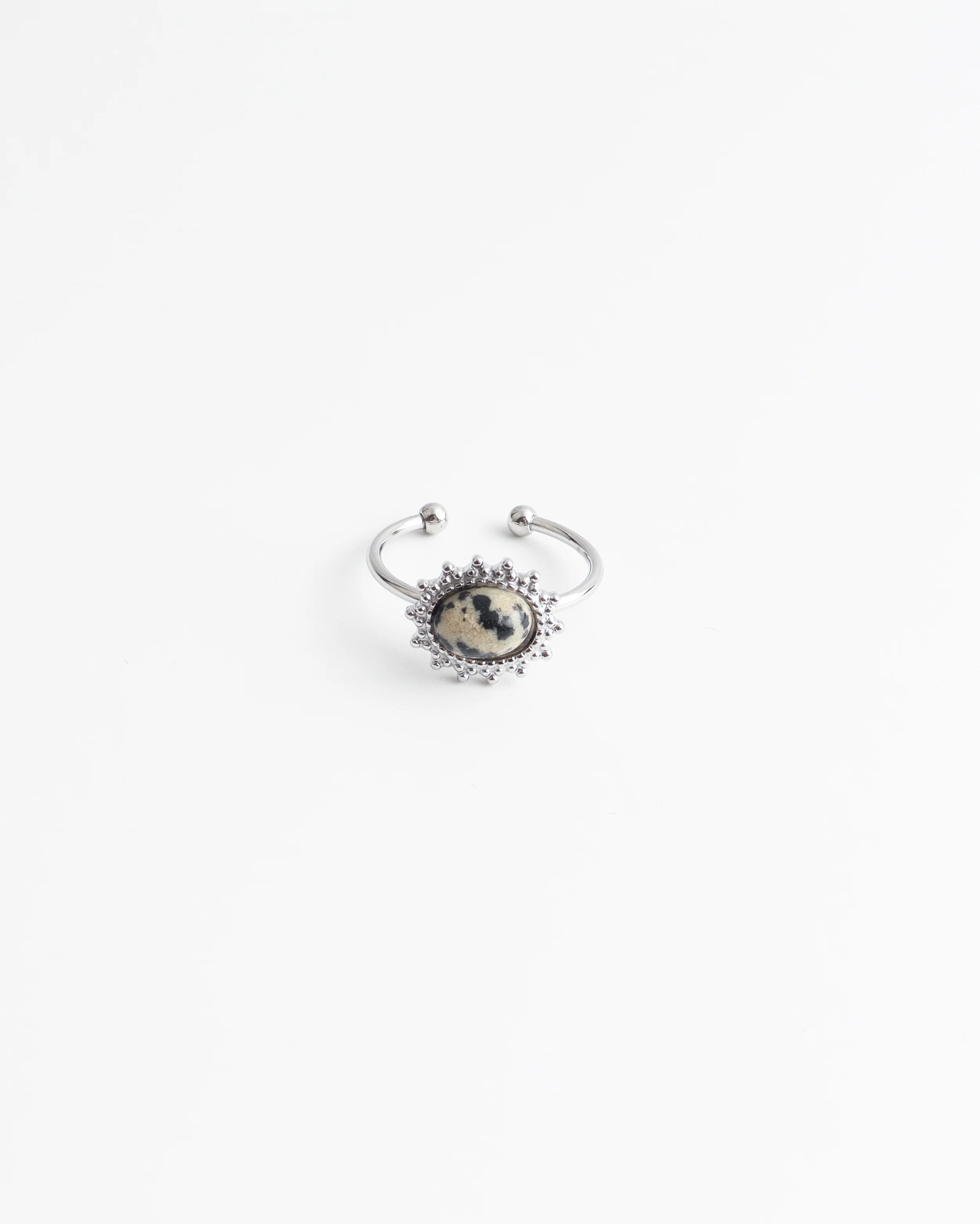 Jolie - Ring - Natuursteen - Stainless Steel - Image 21