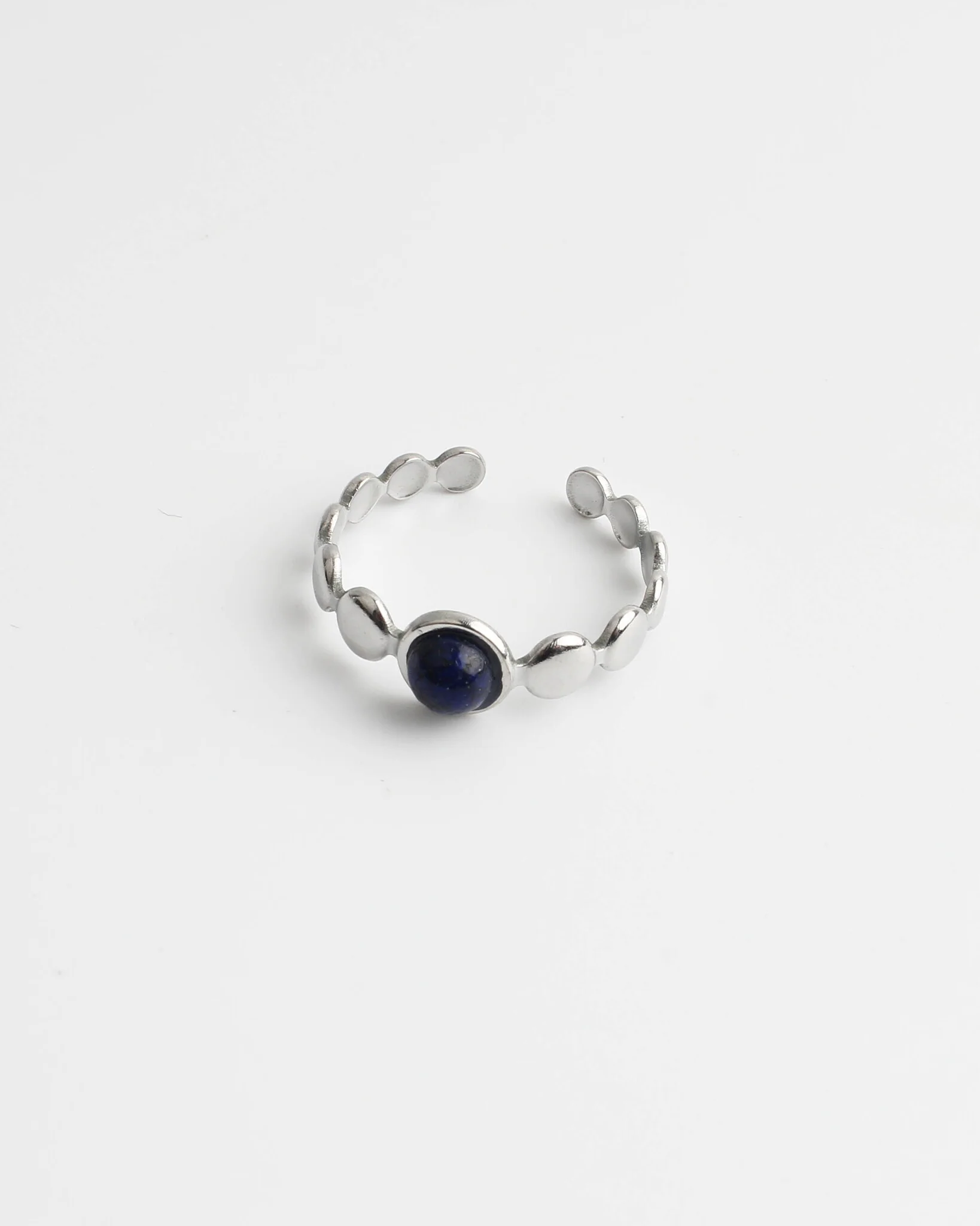Julietta - Ring - Natuursteen - Stainless Steel - Verstelbaar - Image 4