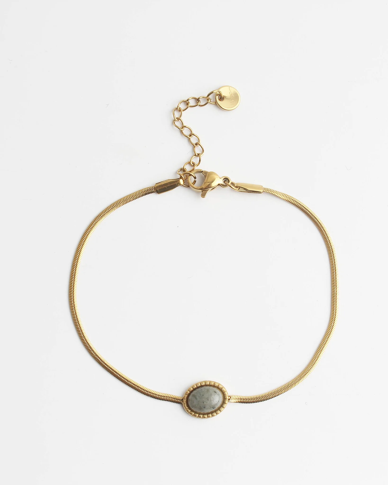Kate - Armband - Natuursteen - Stainless Steel
