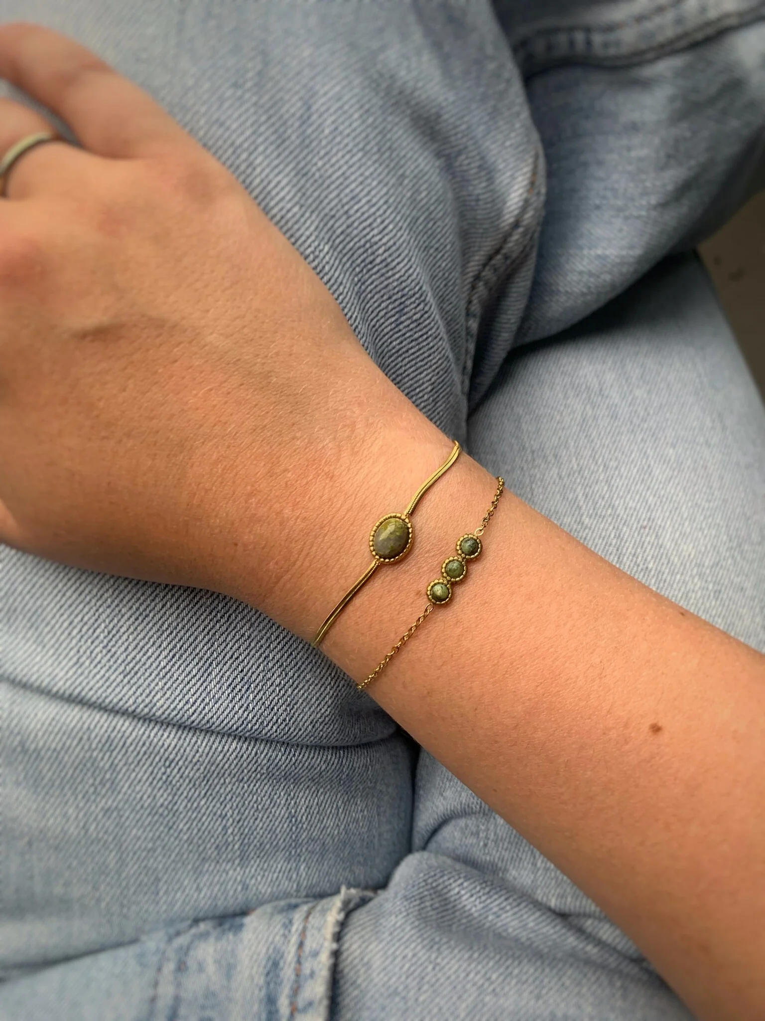 Kate - Armband - Natuursteen - Stainless Steel - Image 2