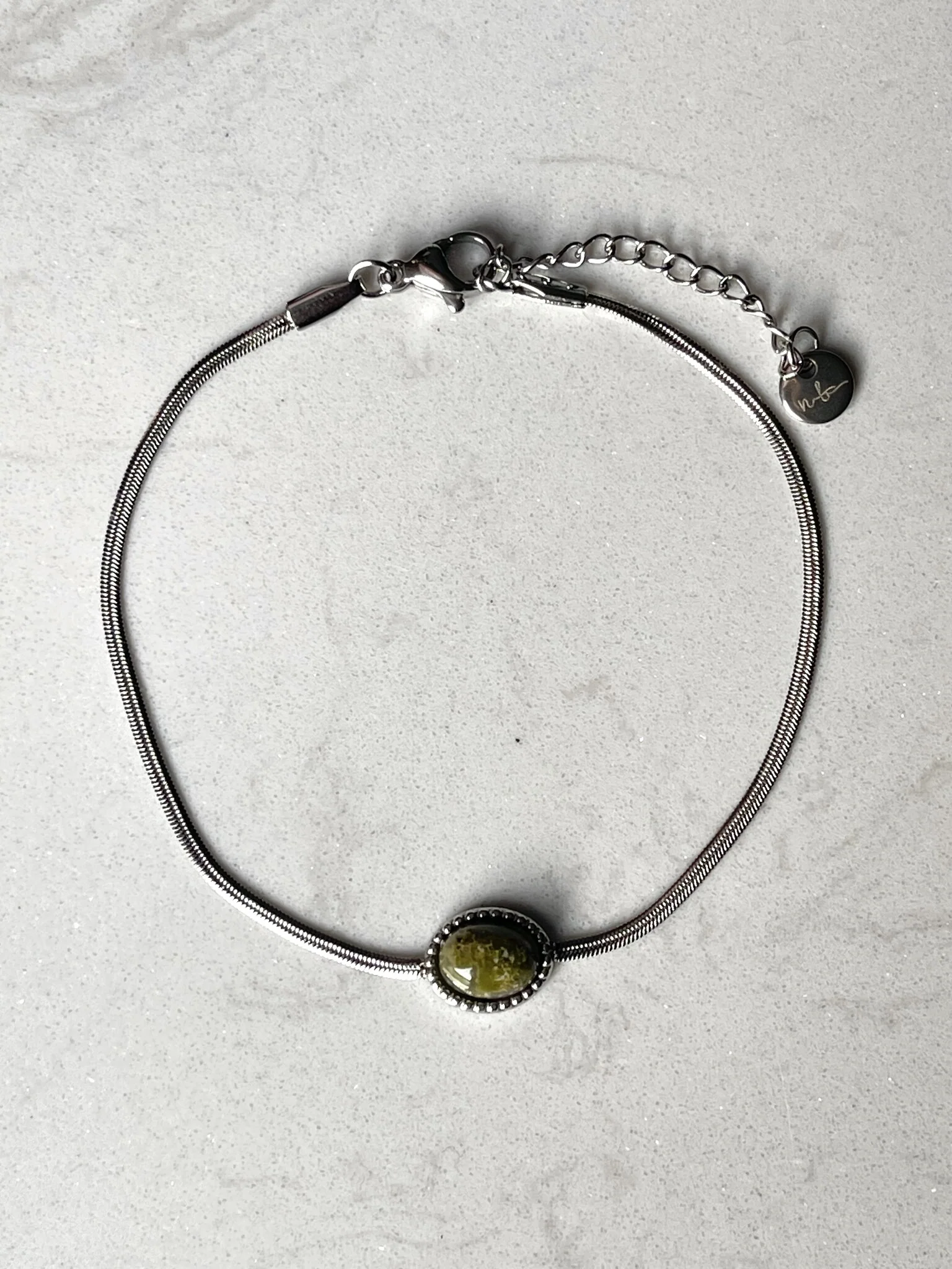 Kate - Armband - Natuursteen - Stainless Steel - Image 7