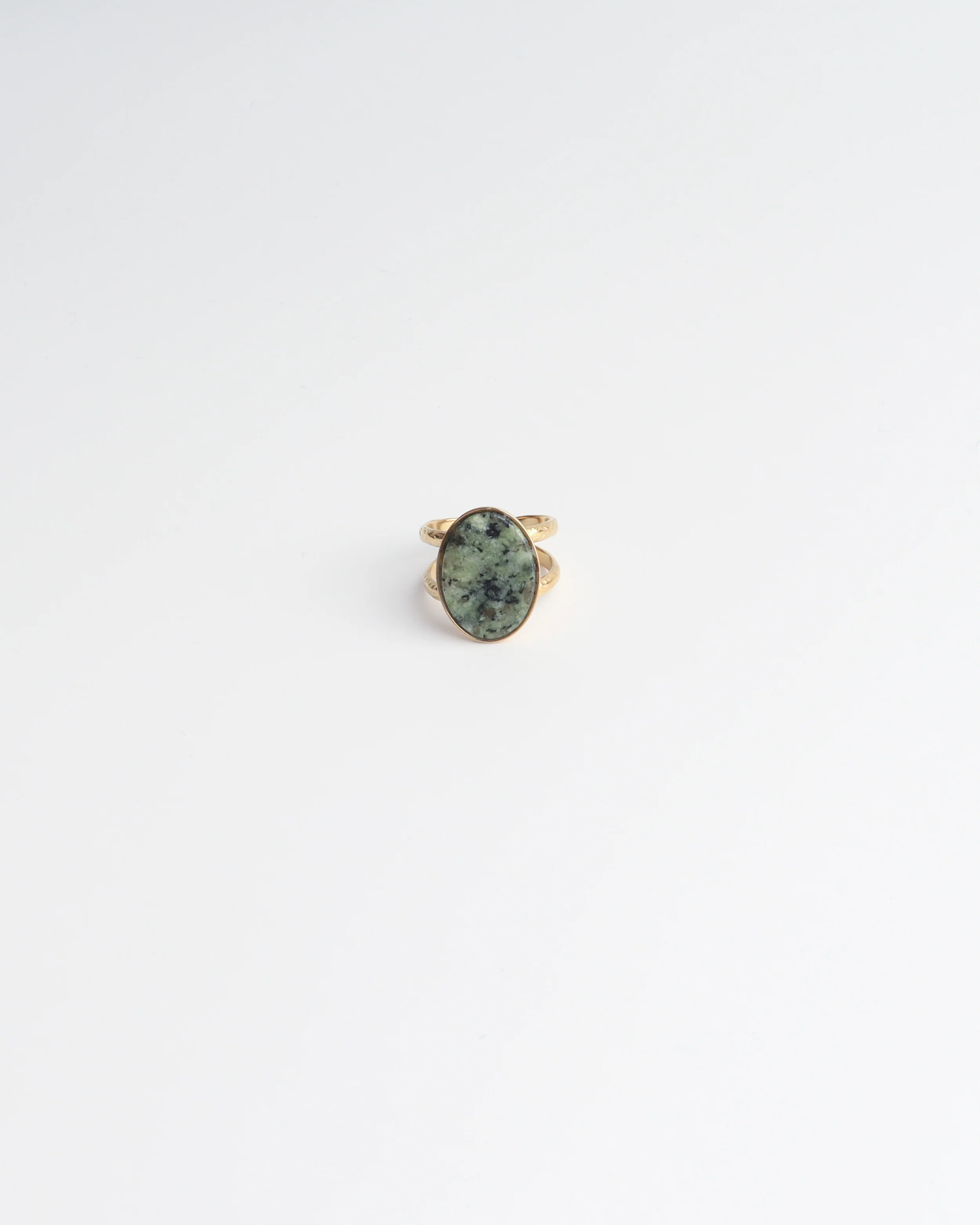 Layla - Ring - Natuursteen - Stainless Steel - Verstelbaar - Image 14