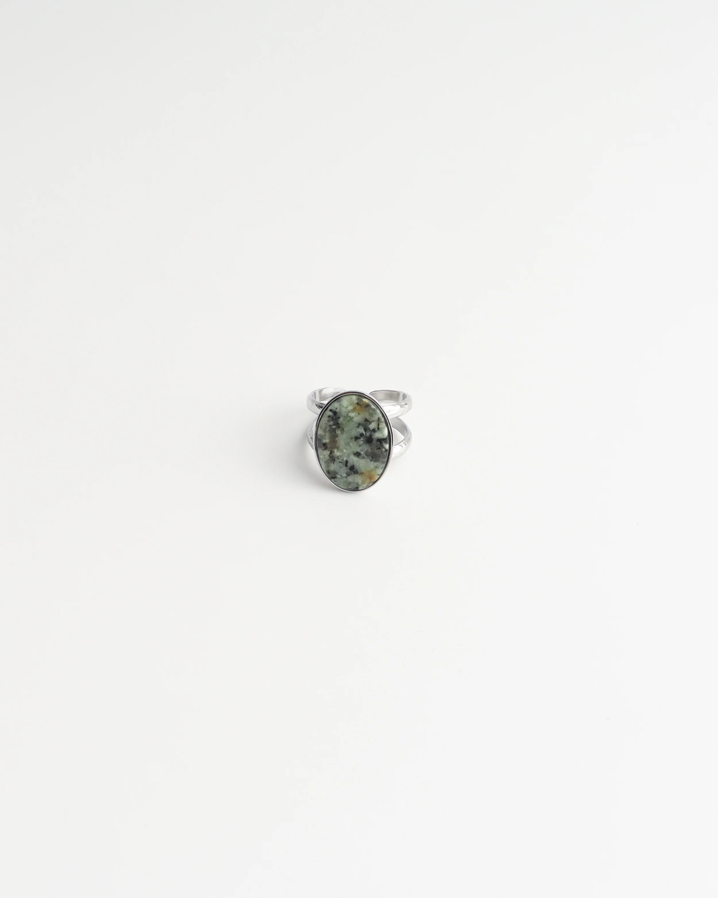Layla - Ring - Natuursteen - Stainless Steel - Verstelbaar - Image 20