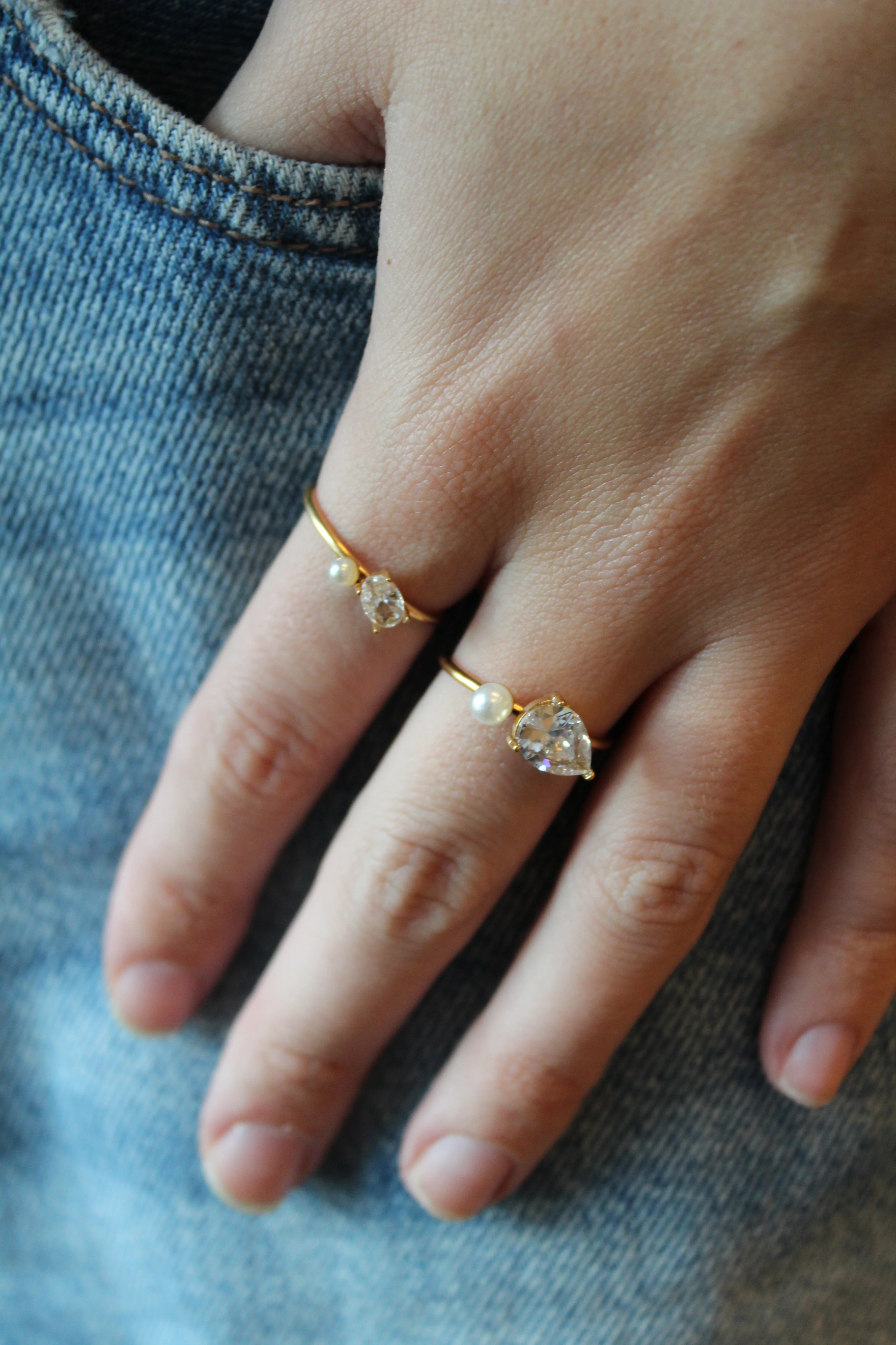 Leonie - Ring - Stainless Steel - Verstelbaar - Image 2