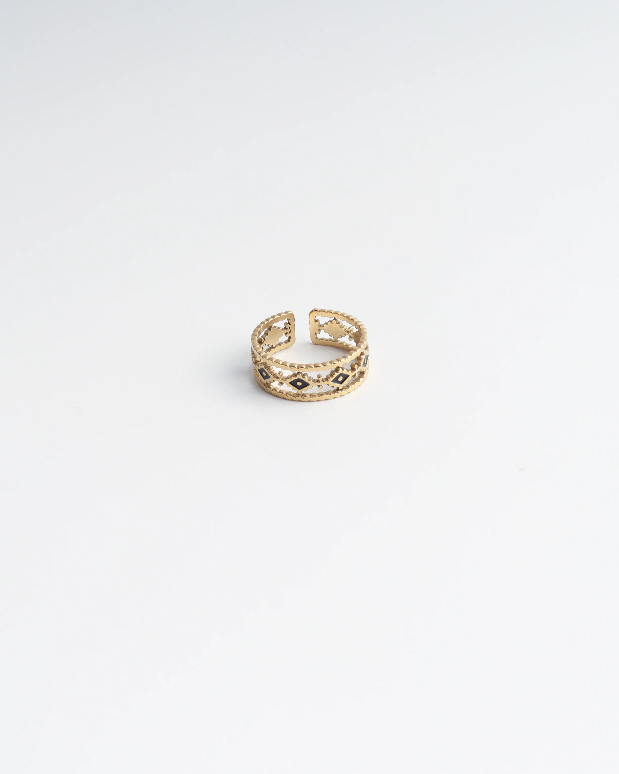 Lexy - Ring - Stainless Steel - Verstelbaar