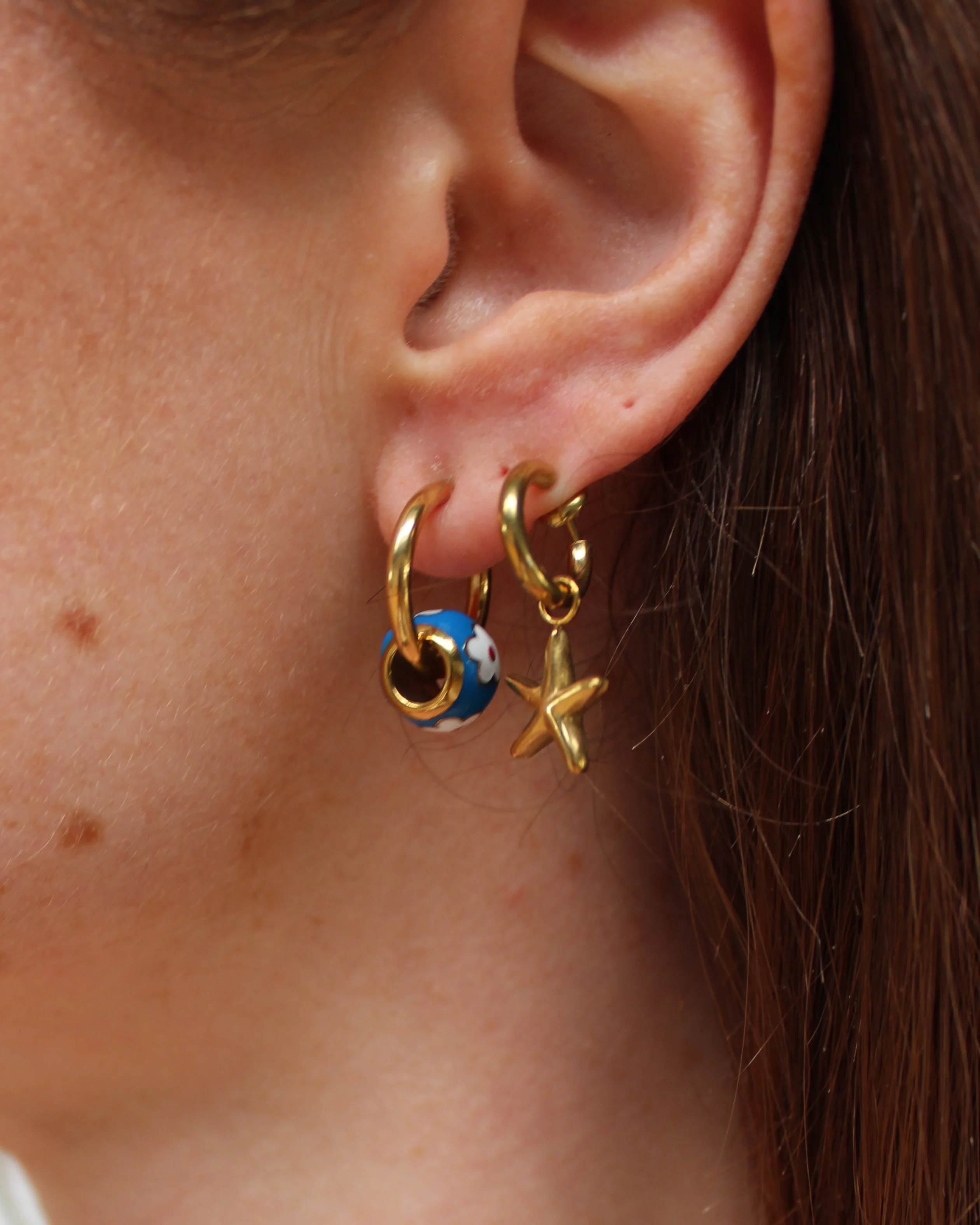 Little Flower - Oorbellen - Clip On - Stainless Steel - Image 2