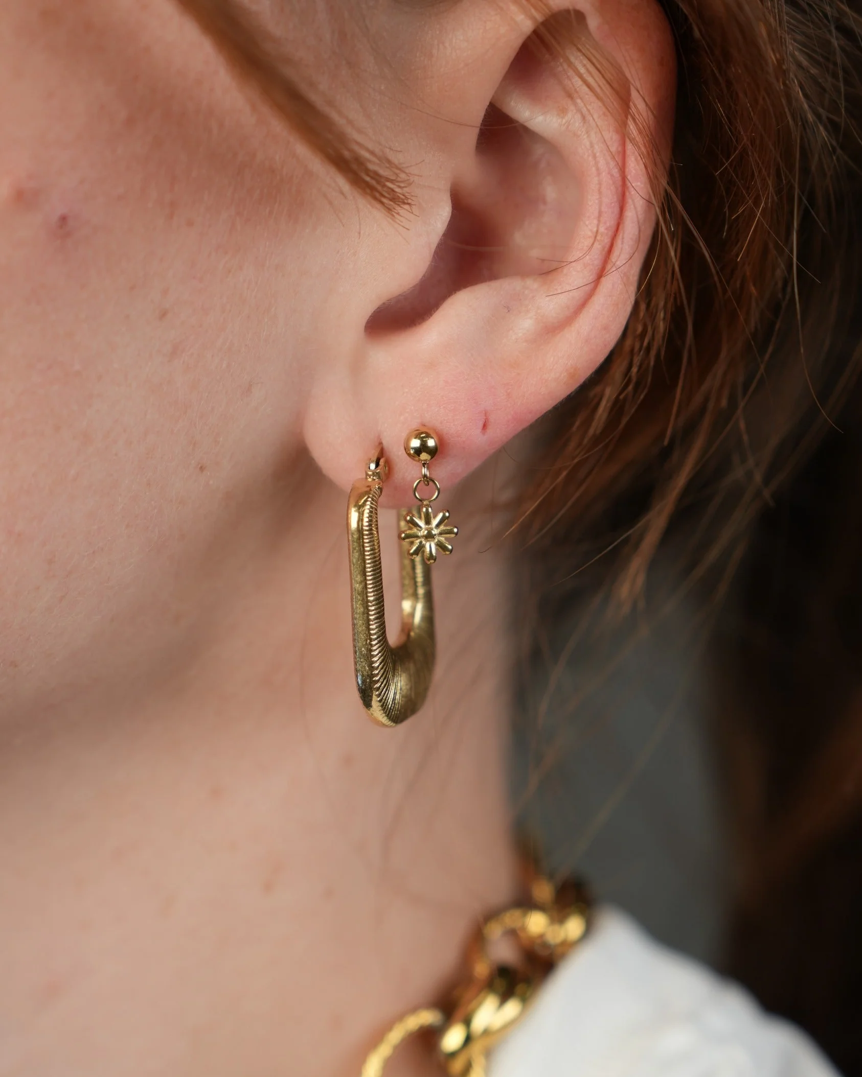 Little Daisy - Studs - Oorbellen - Stainless Steel - Image 2