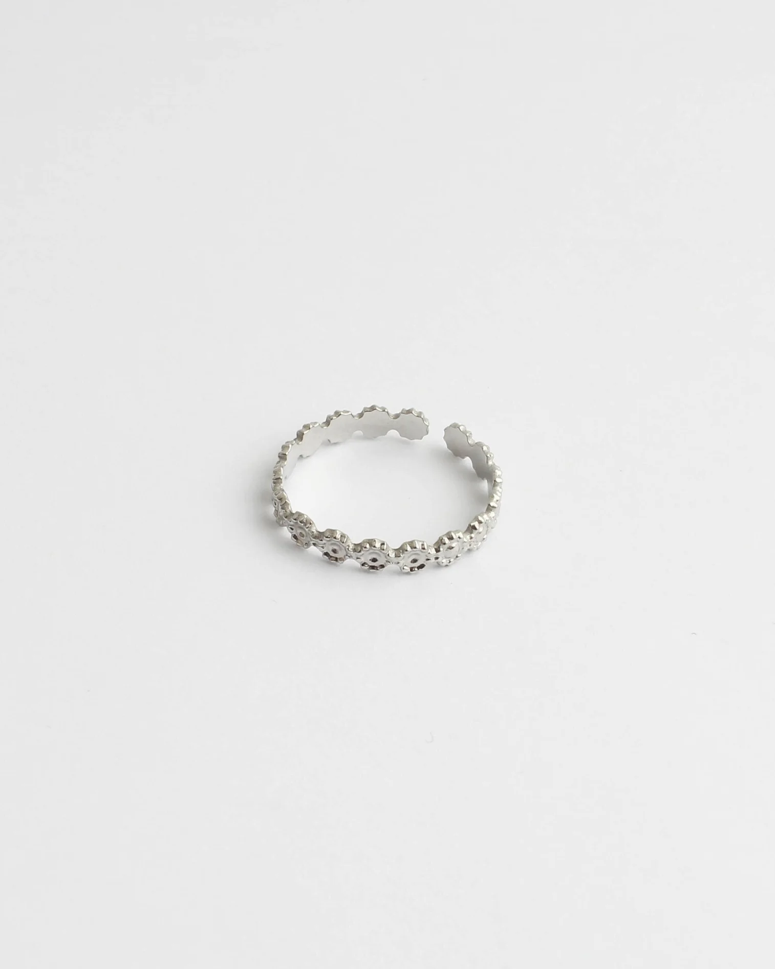 Little Flowers - Ring - Stainless Steel - Verstelbaar - Image 5