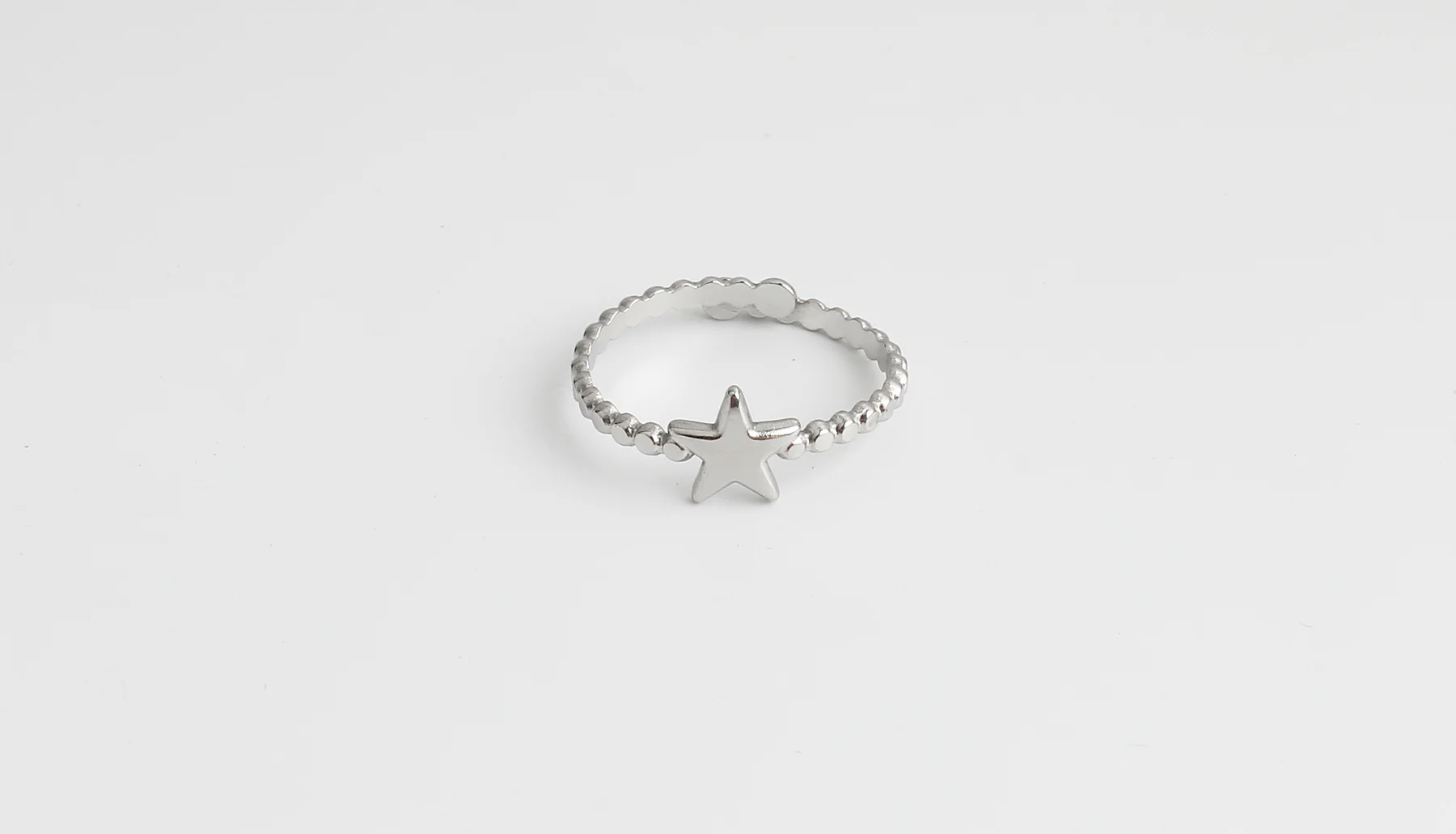 Little Star - Ring - Stainless Steel - Verstelbaar - Image 3