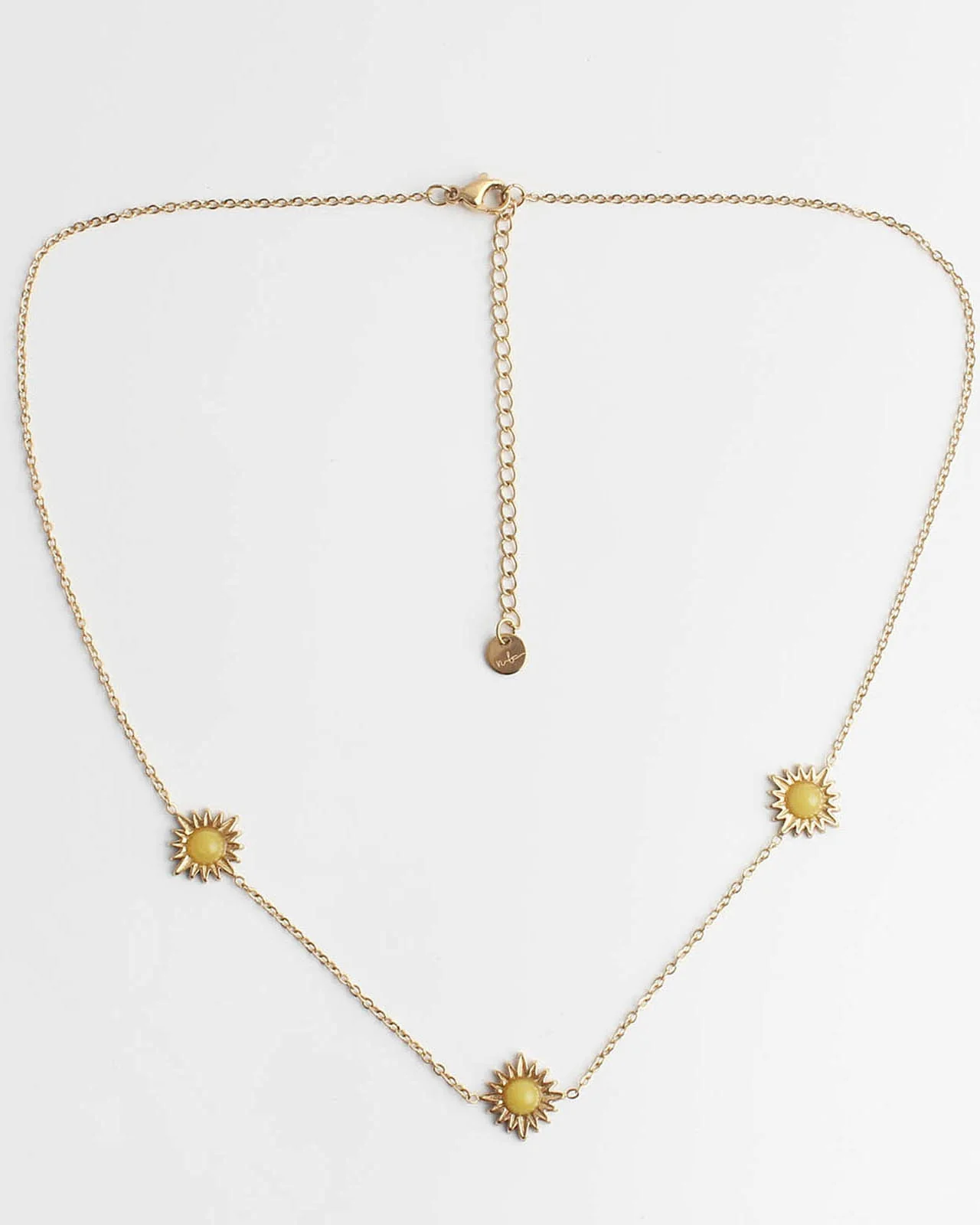 Louelle - Ketting - Natuursteen - Stainless Steel - Image 13