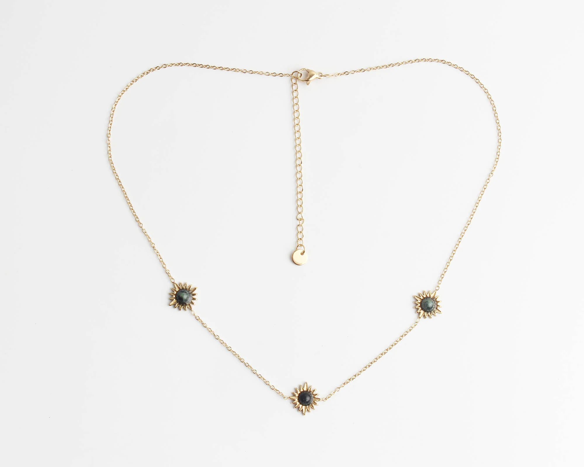 Louelle - Ketting - Natuursteen - Stainless Steel - Image 9