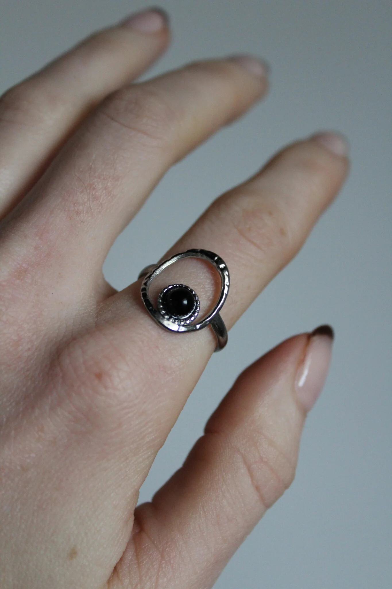 Lucia - Ring - Natuursteen - Stainless Steel - Verstelbaar - Image 5