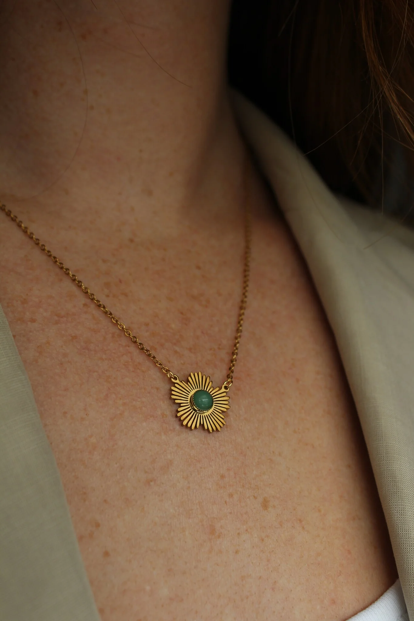 Lumina - Ketting - Natuursteen - Stainless Steel - Image 2