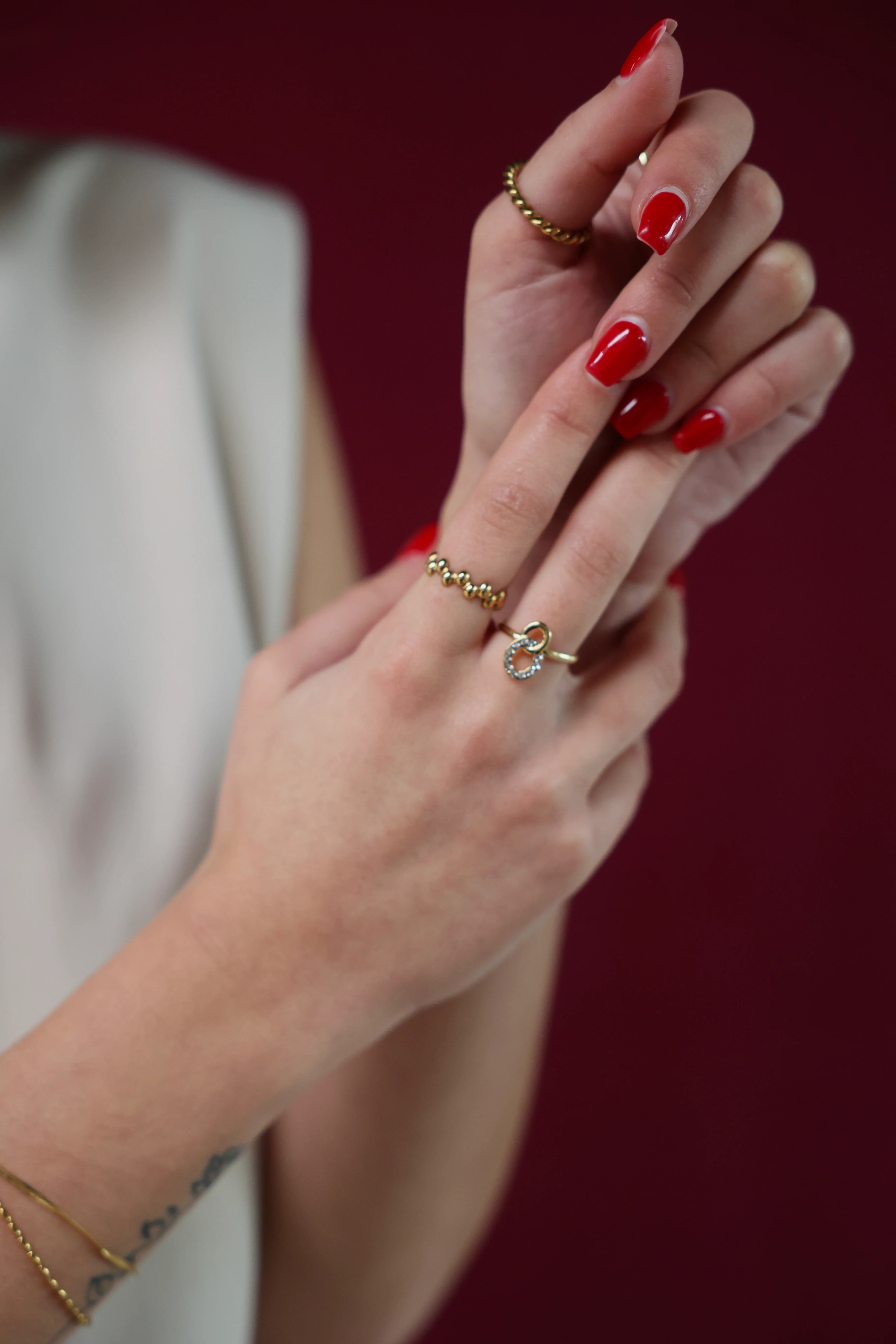 Mariella - Ring - Stainless Steel - Verstelbaar - Image 3