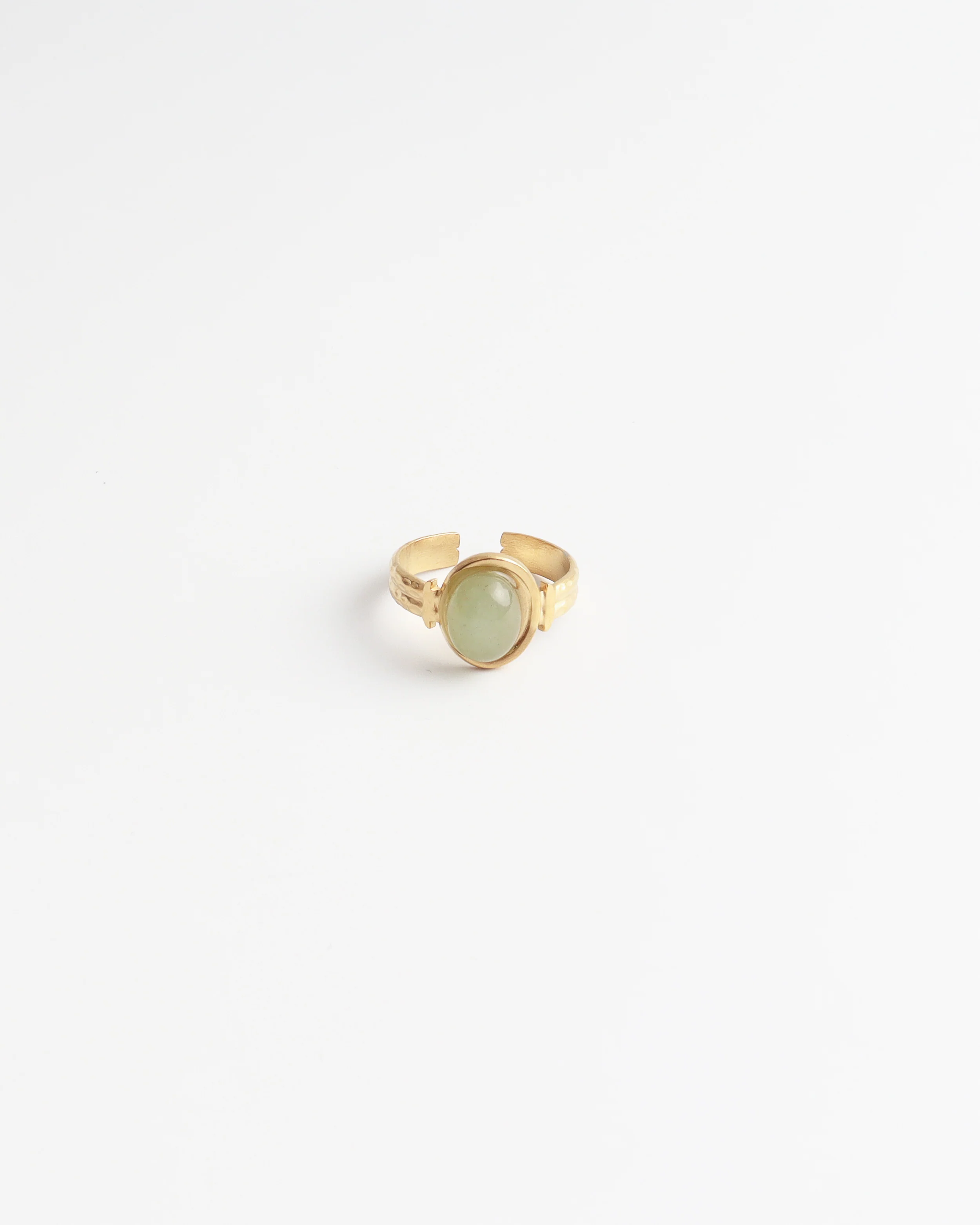 Megane - Ring - Natuursteen - Stainless Steel - Verstelbaar - Image 14