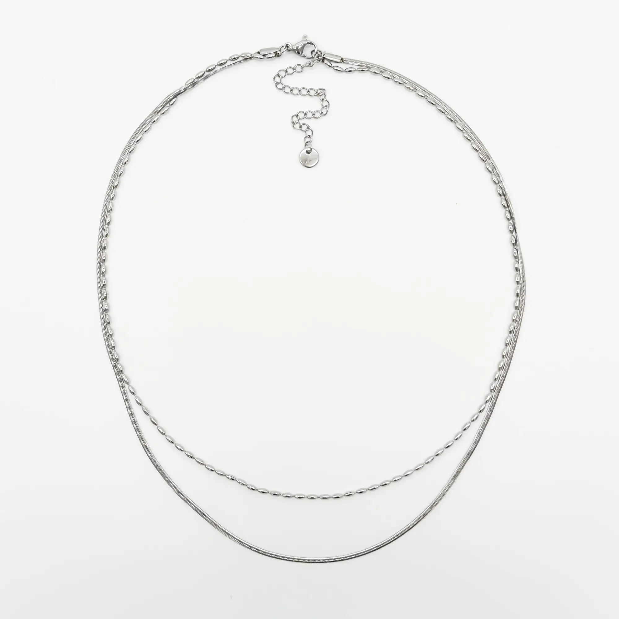 Minimalistic - Ketting - 2 laags - Stainless Steel - Image 11
