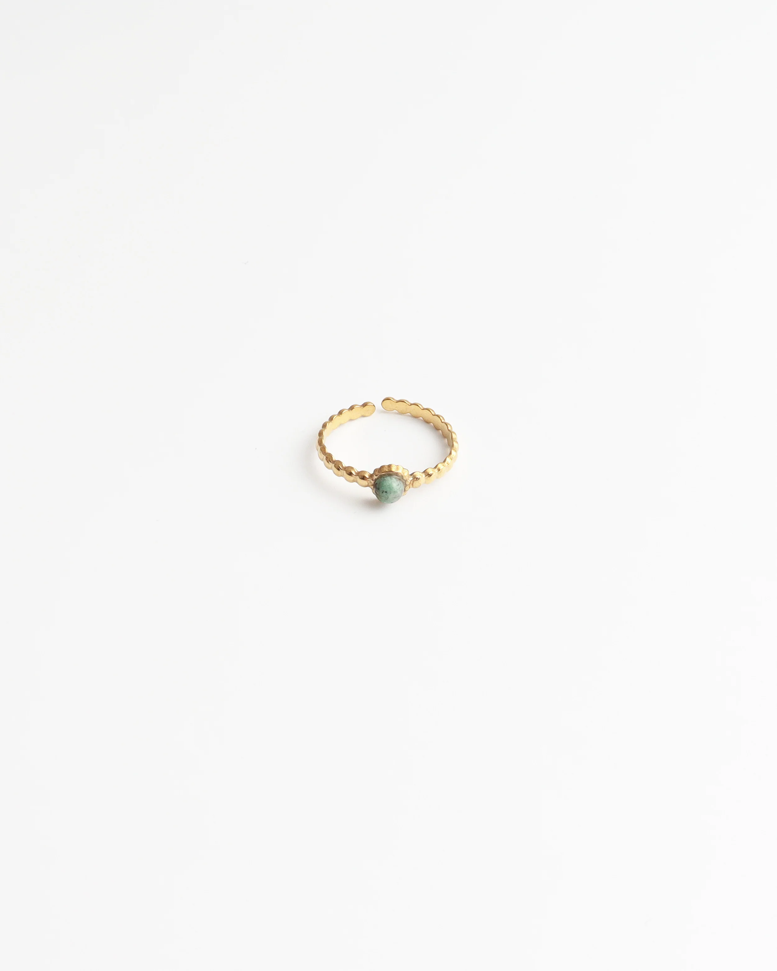 Nadine - Ring - Stainless Steel - Verstelbaar - Natuursteen - Image 10