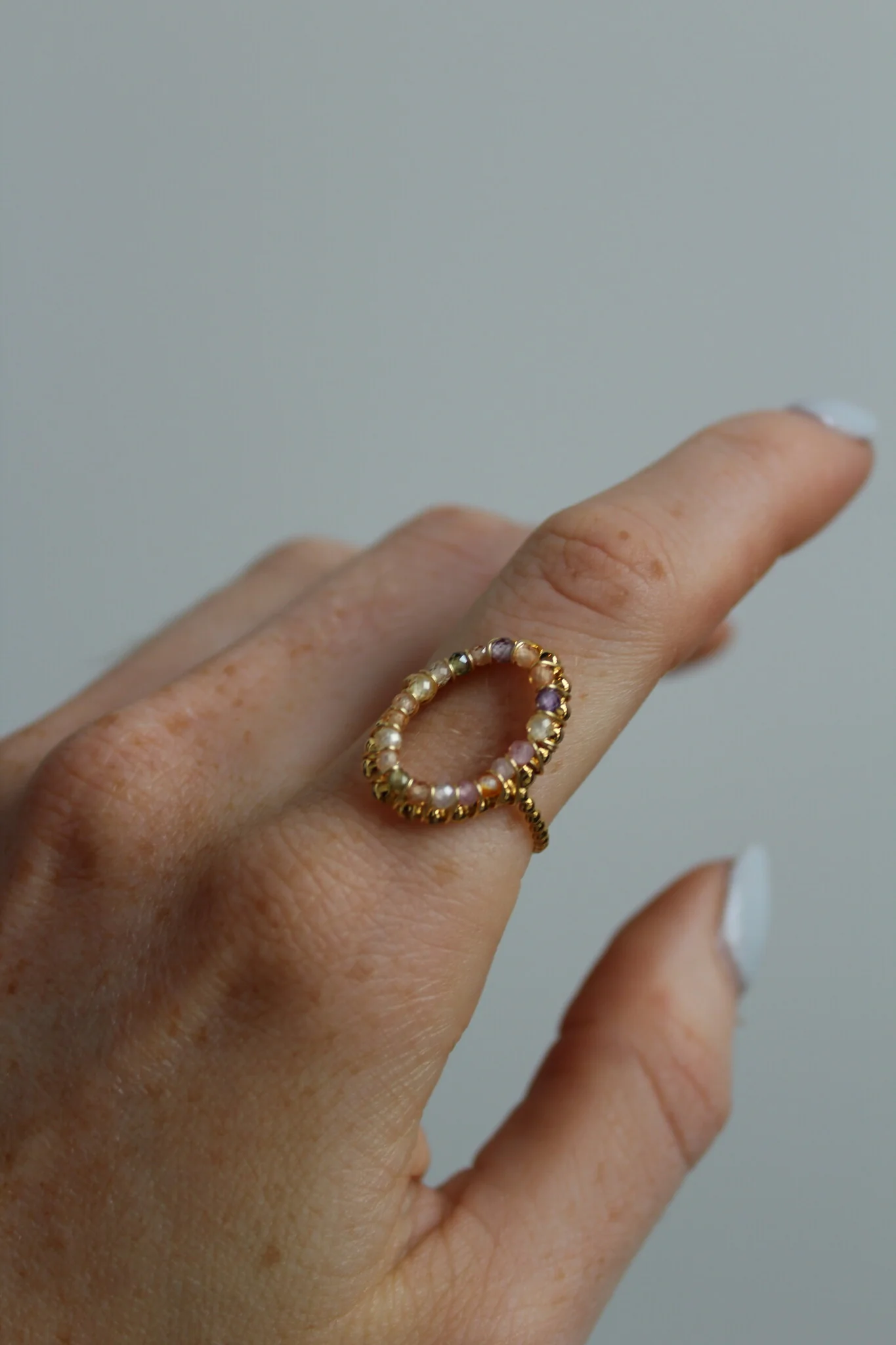 Nandita - Ring - Stainless Steel - Verstelbaar - Image 2