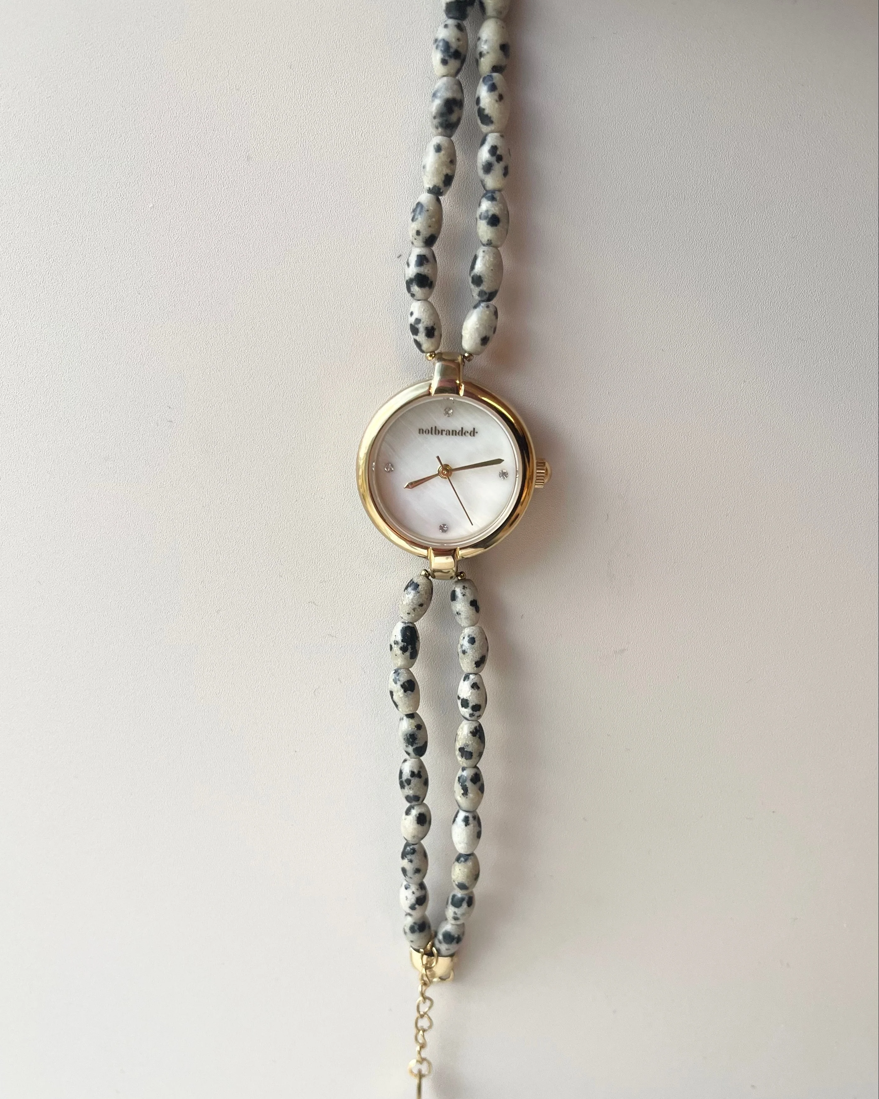 Noelia - Horloge - Natuursteen- Stainless Steel - Image 9